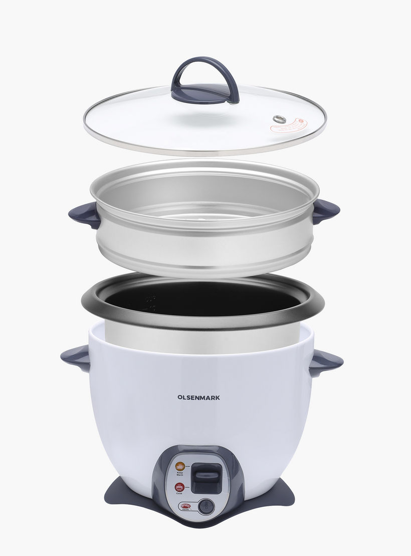 Olsenmark 4-in-1 Automatic Rice and Curry Cooker - 1.8 L-household-appliances-kitchenappliances-electriccookers-image-4