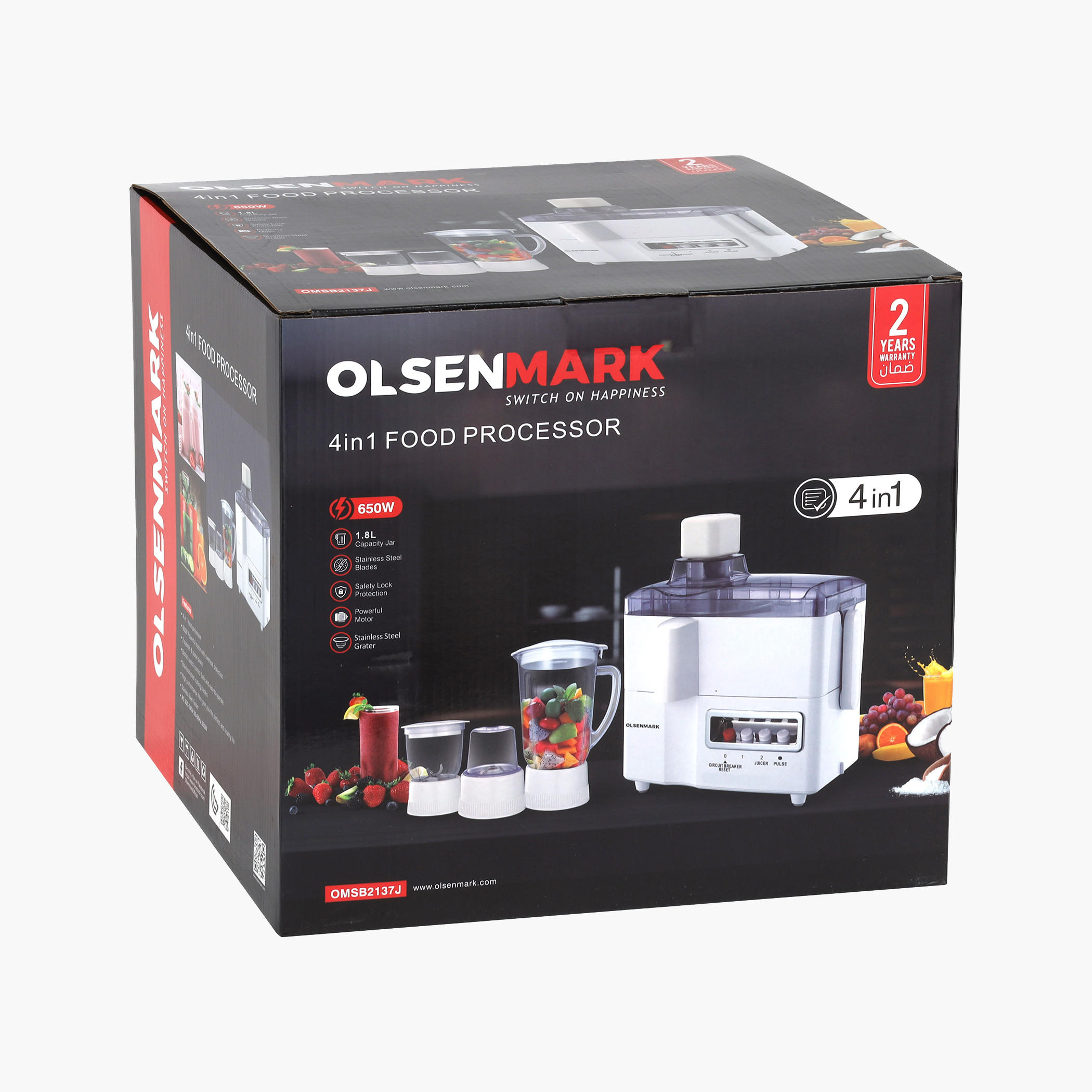طقم محضر طعام 4 في 1 من أولسنمارك-household-appliances-kitchenappliances-foodprocessors-image-2