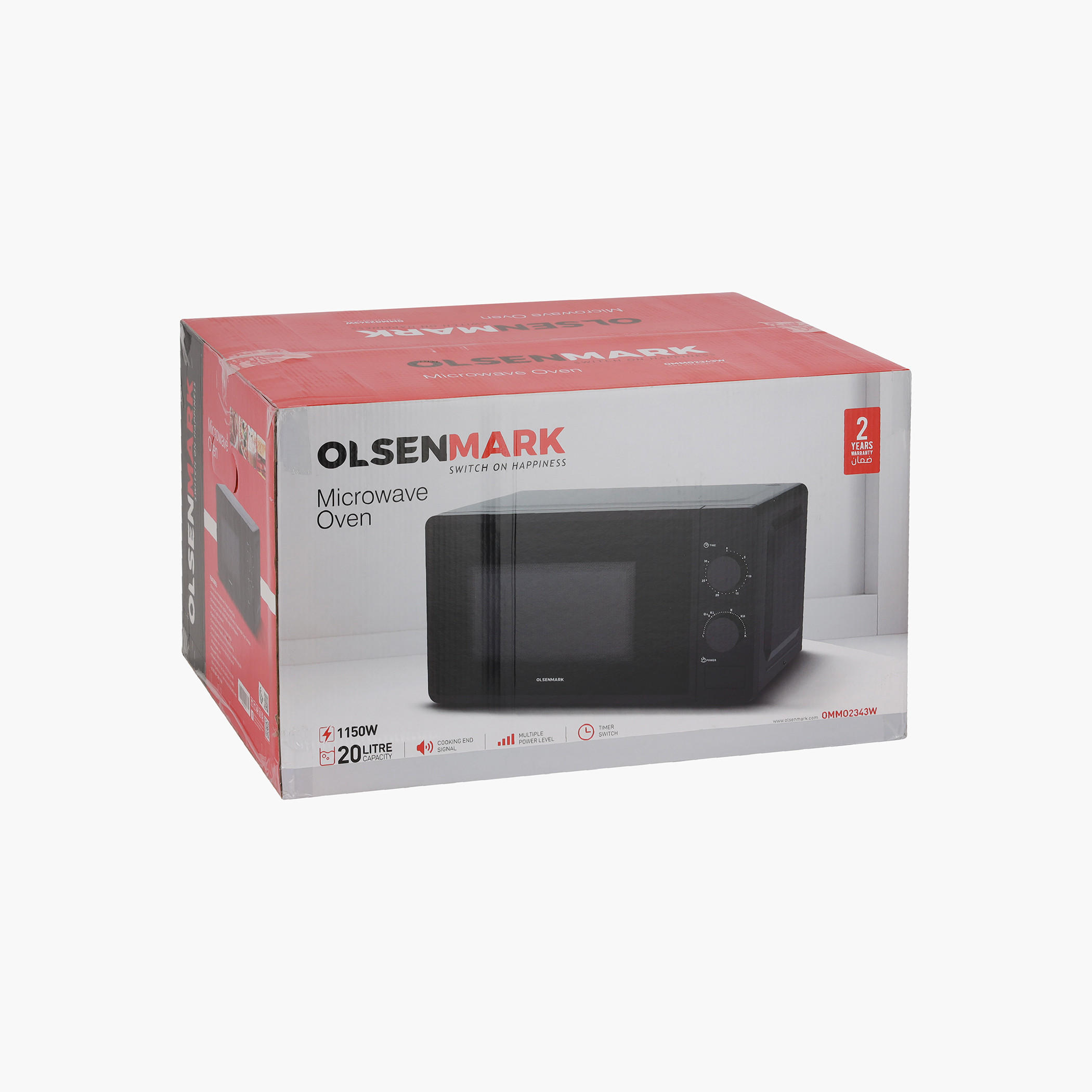 Olsenmark Microwave Oven with Manual Control - 20 L-household-appliances-kitchenappliances-microwavesandovens-image-2
