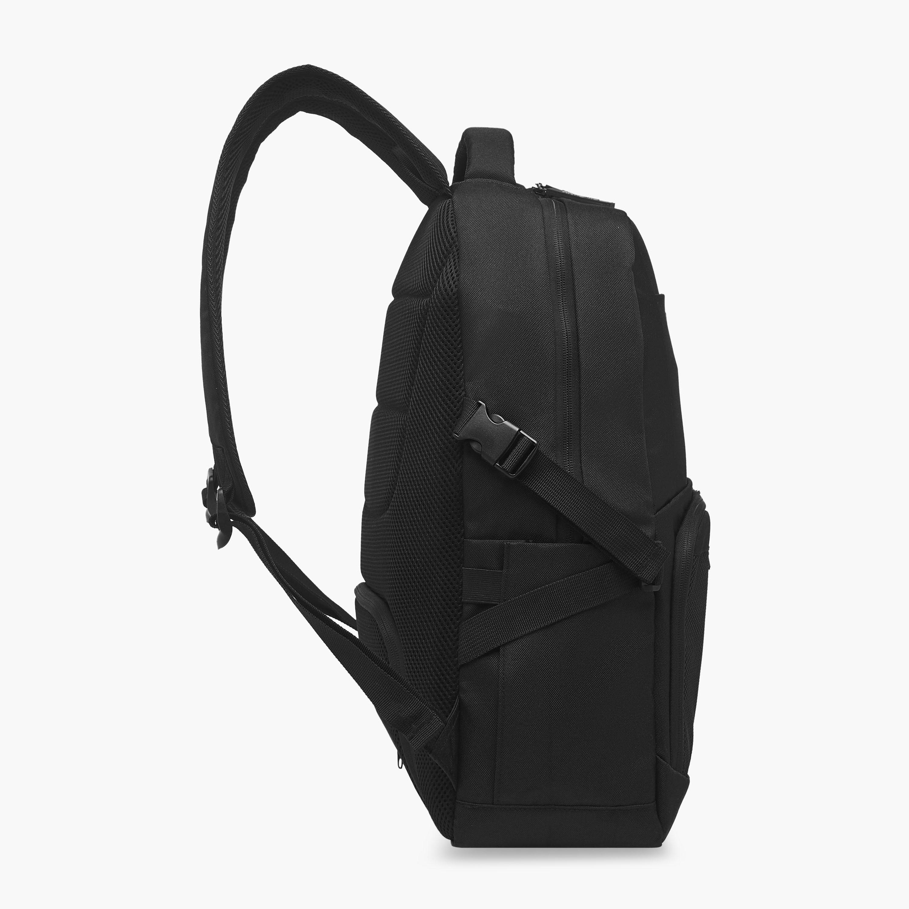 Lee Cooper Panelled School Backpack with Zip Closure and Adjustable Strap - 32x14x46 cm-school-bagsandbackpacks-backpacks-image-5