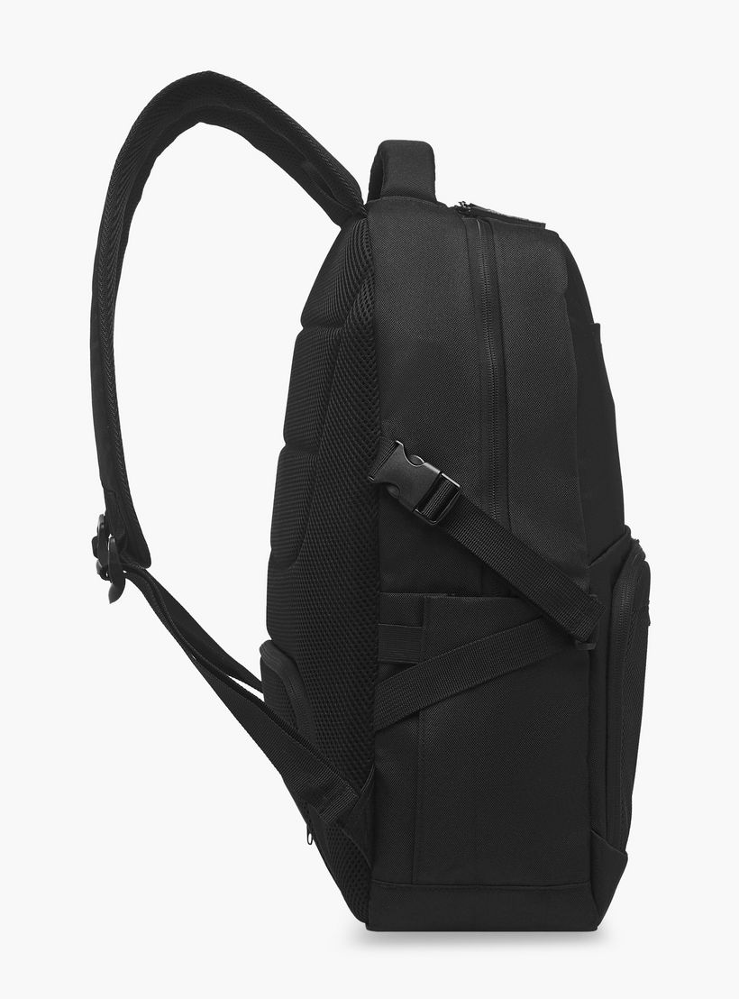 Lee Cooper Panelled School Backpack with Zip Closure and Adjustable Strap - 32x14x46 cm-school-bagsandbackpacks-backpacks-image-5