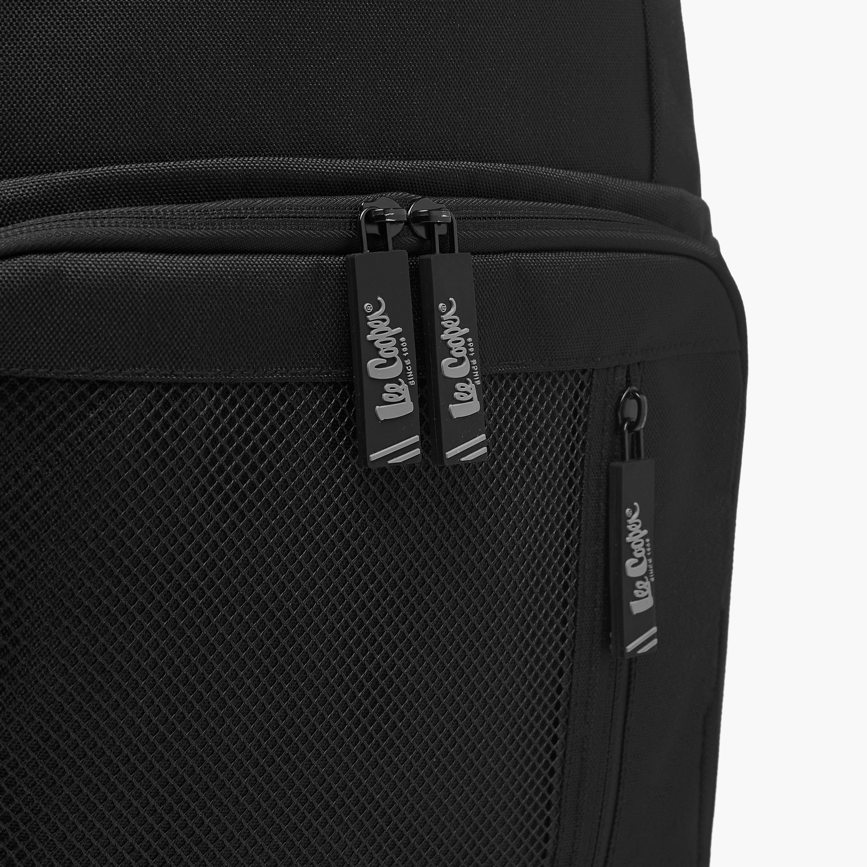 Lee Cooper Panelled School Backpack with Zip Closure and Adjustable Strap - 32x14x46 cm-school-bagsandbackpacks-backpacks-image-8