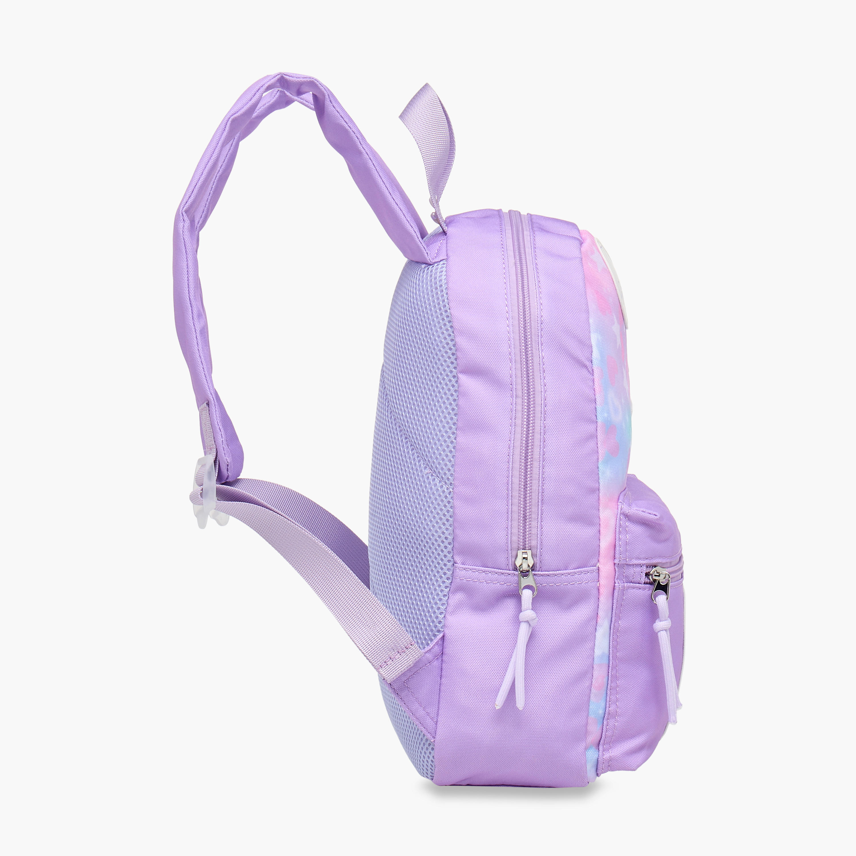 شنطة ظهر للمدرسة بأحزمة كتف قابلة للتعديل وطبعات من باربي - 33x25x10 سم-school-bagsandbackpacks-backpacks-image-3