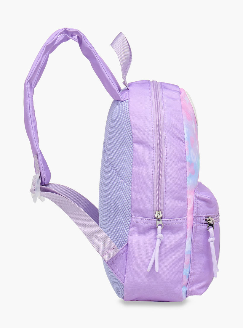 شنطة ظهر للمدرسة بأحزمة كتف قابلة للتعديل وطبعات من باربي - 33x25x10 سم-school-bagsandbackpacks-backpacks-image-3