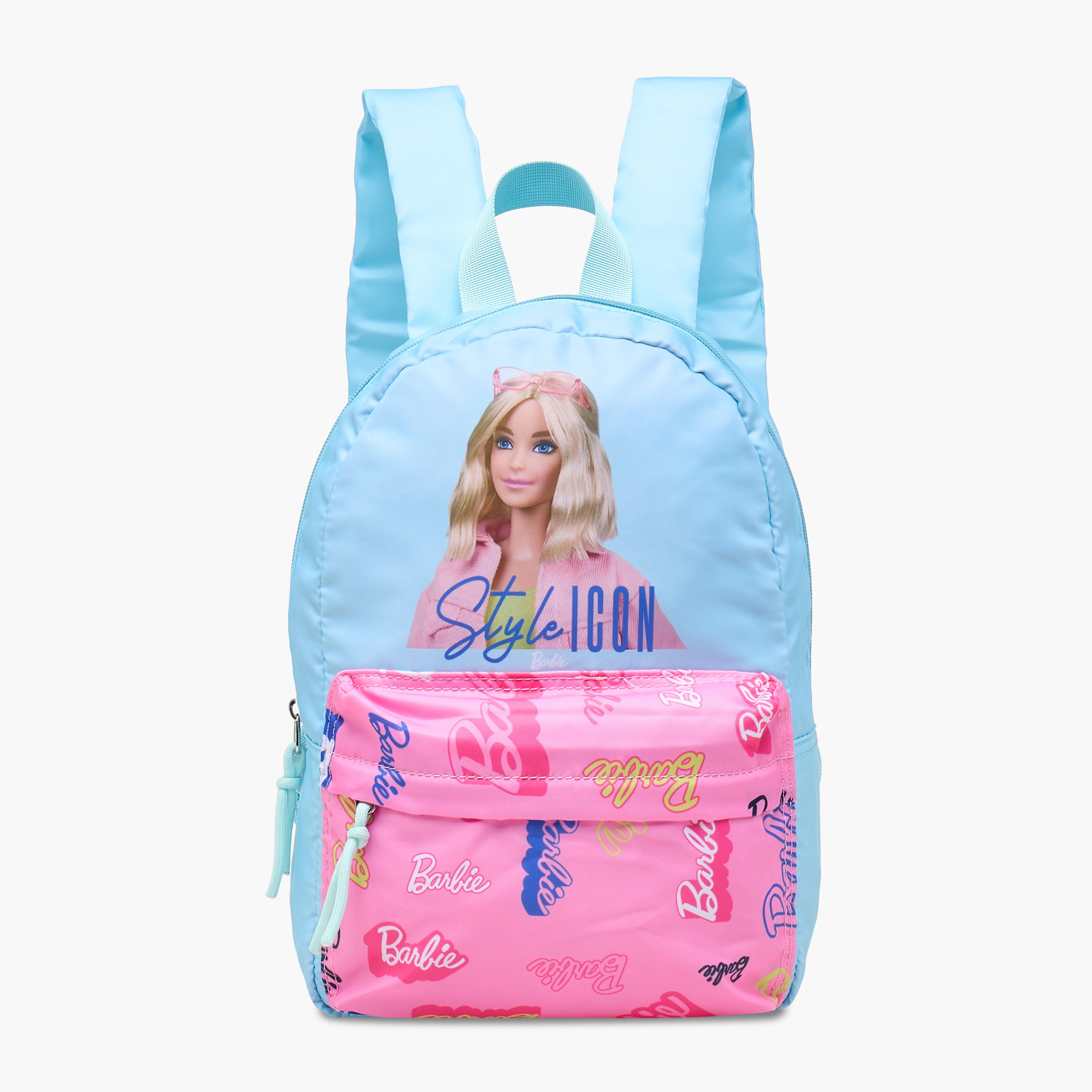 Barbie Print School Backpack with Adjustable Shoulder Straps - 33x25x10 cm-school-bagsandbackpacks-backpacks-image-1