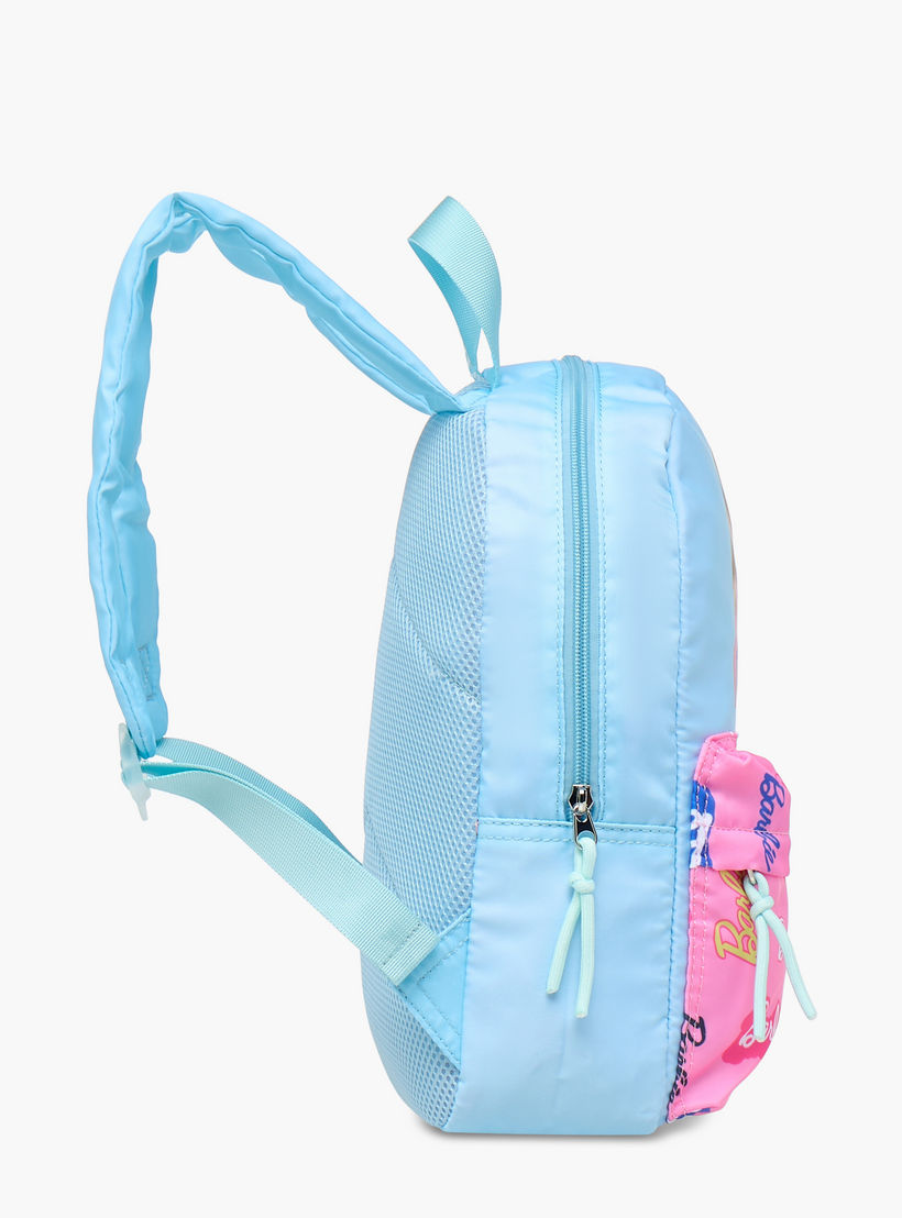 Barbie Print School Backpack with Adjustable Shoulder Straps - 33x25x10 cm-school-bagsandbackpacks-backpacks-image-3