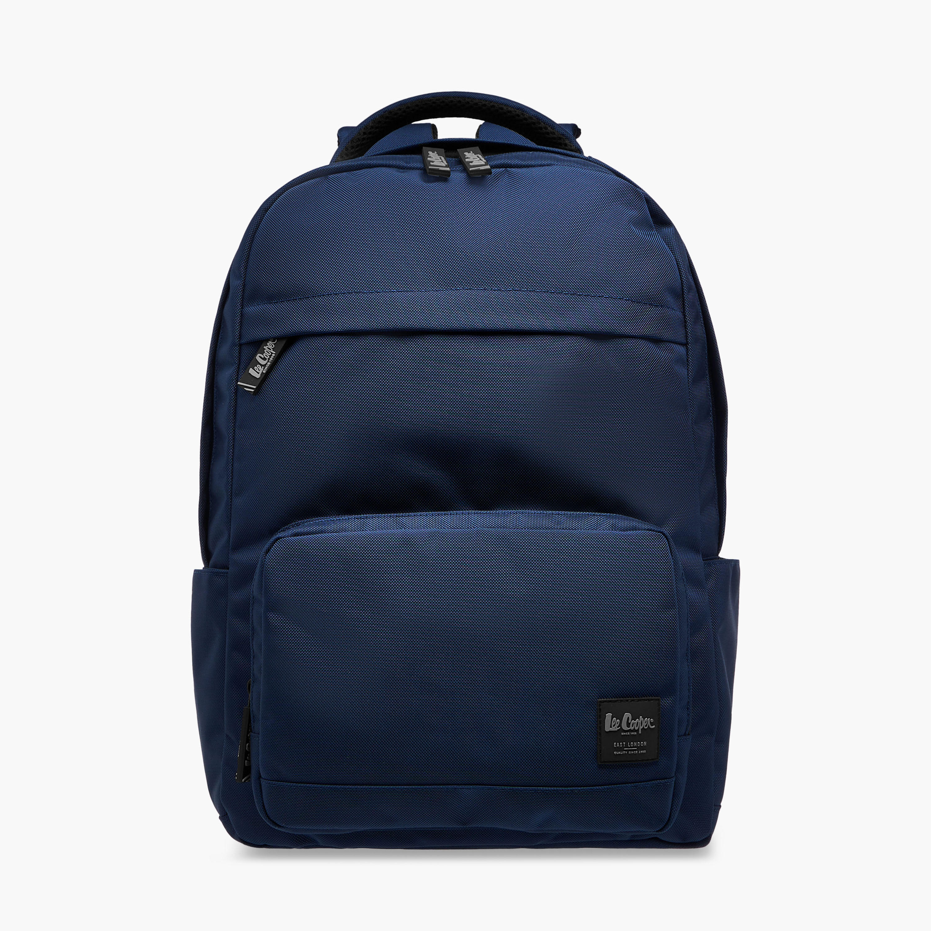 شنطة ظهر بارزة الملمس مع حمالات قابلة للتعديل وسحاب إغلاق من لي كوبر - 34x47x21 سم-school-bagsandbackpacks-backpacks-image-1