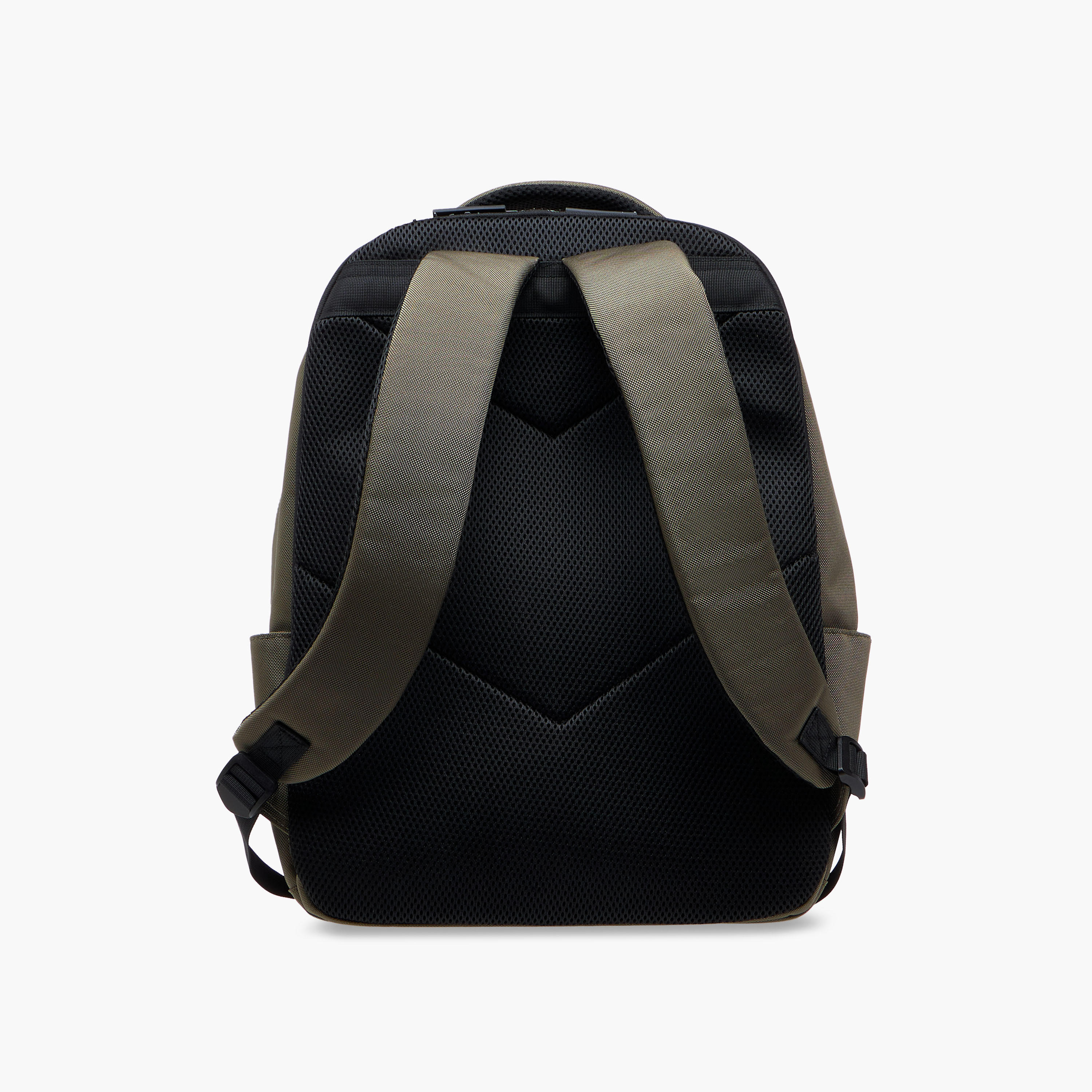 Lee Cooper Textured Backpack with Adjustable Straps and Zip Closure - 34x47x21 cm-school-bagsandbackpacks-backpacks-image-3