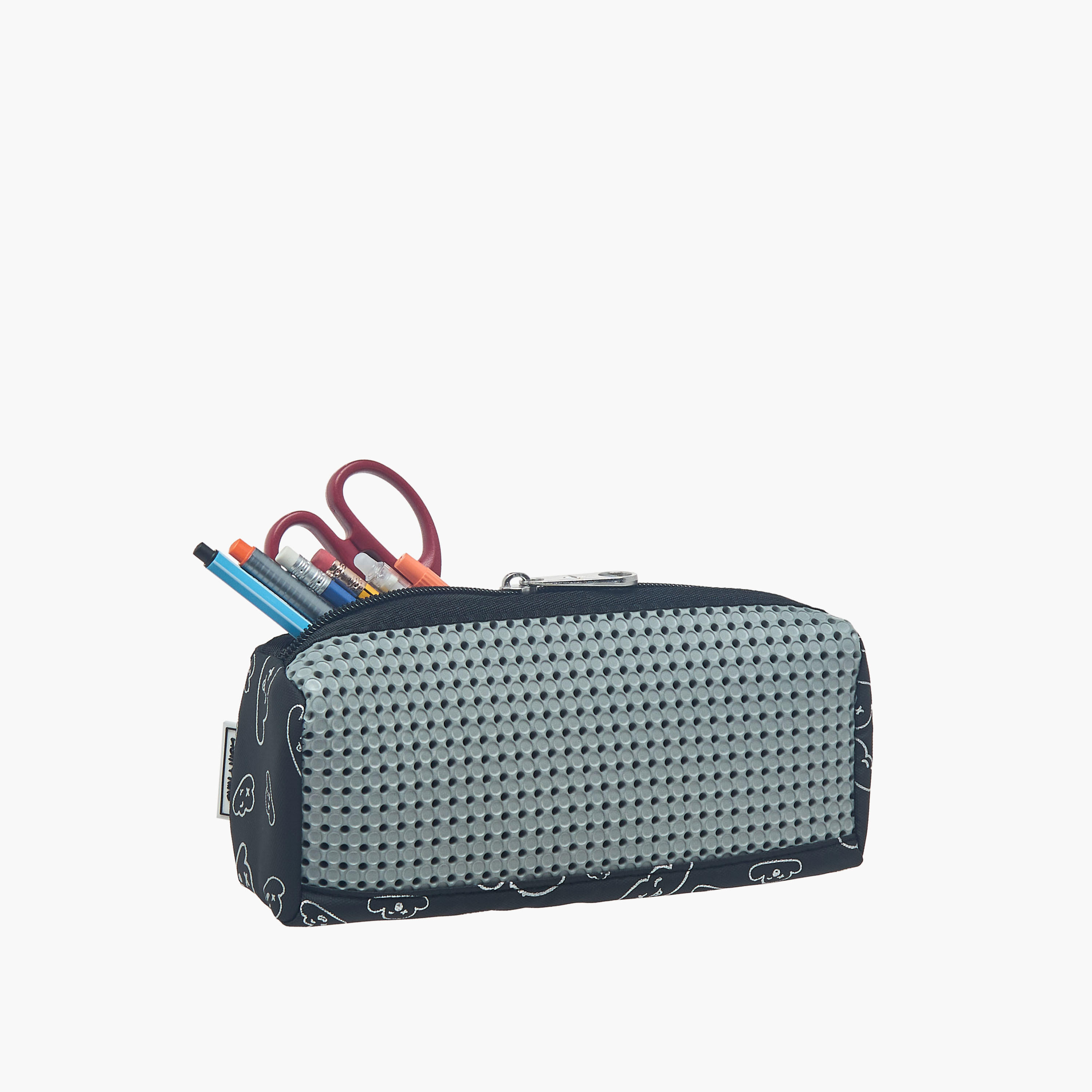 Light & Nine Printed Pencil Pouch with Zip Closure-school-stationery-pencilcases-image-5