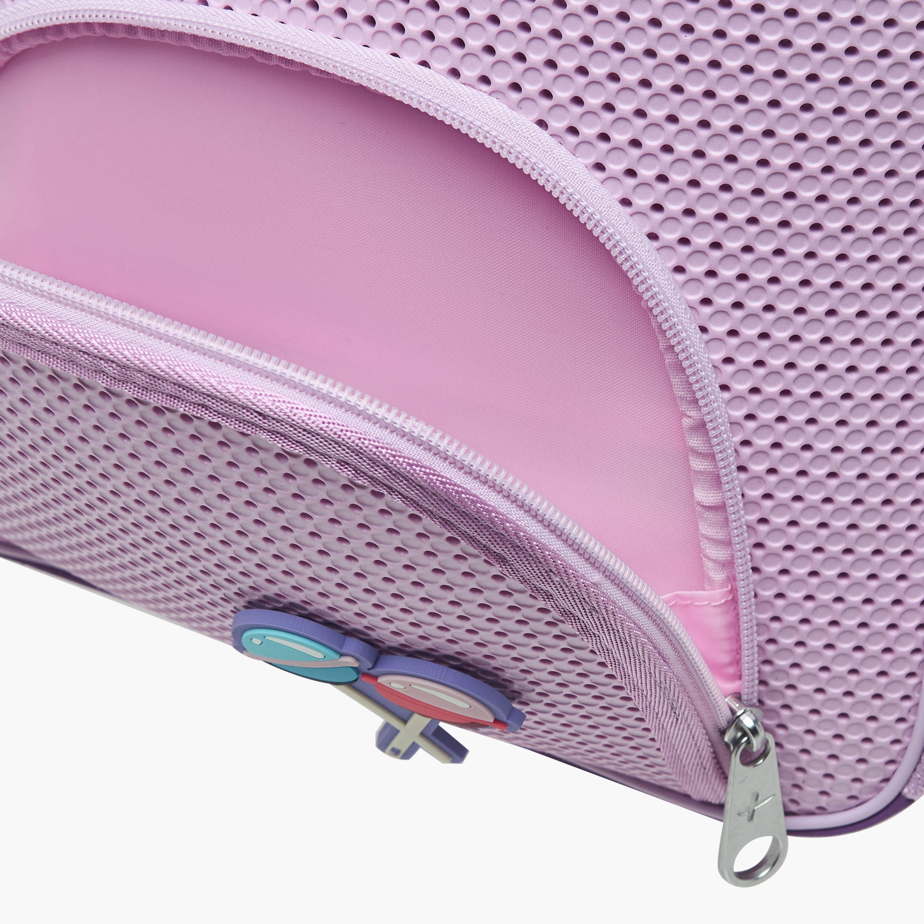 Light & Nine Textured Backpack with Adjustable Shoulder Straps and Zip Closure - 32x15x41 cms-school-bagsandbackpacks-backpacks-image-7