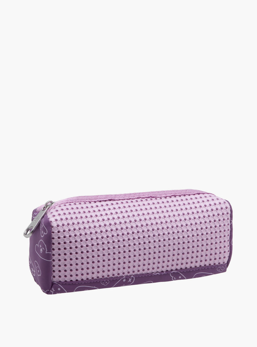 Light & Nine Printed Pencil Pouch with Zip Closure-school-stationery-pencilcases-image-2