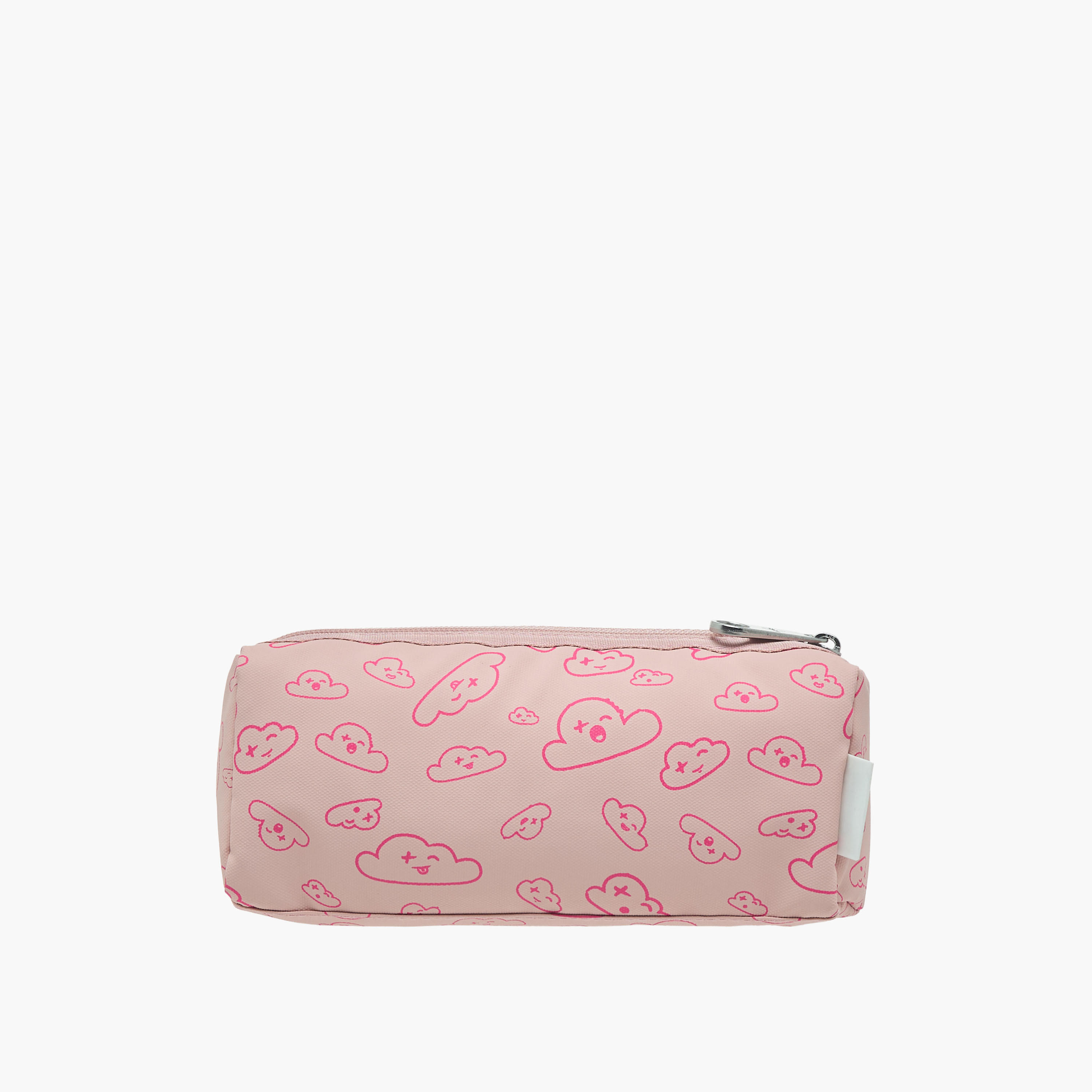 Light & Nine Printed Pencil Pouch with Zip Closure-school-stationery-pencilcases-image-2