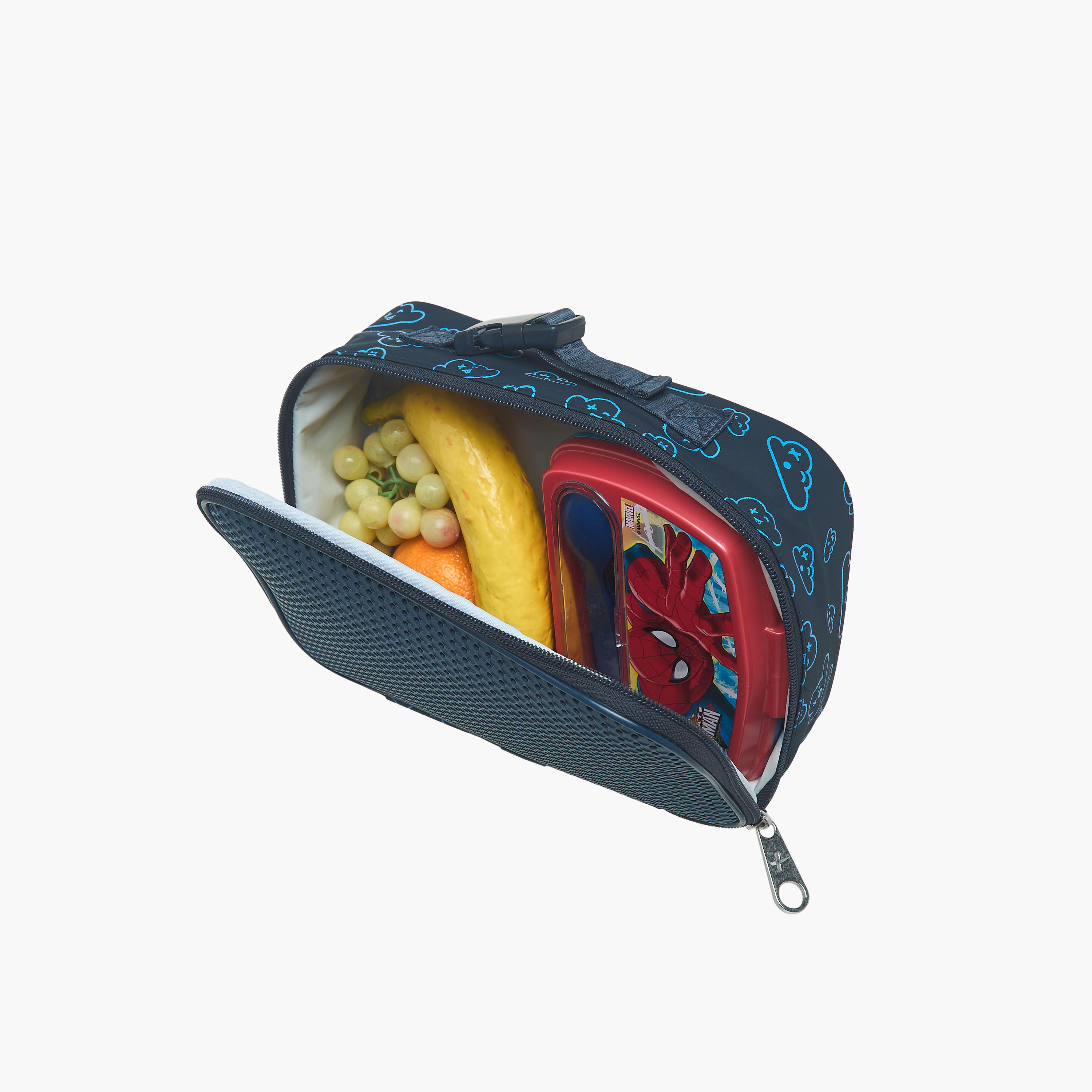 Light & Nine Printed Lunch Bag with Zip Closure-school-lunchessentials-lunchbags-image-5