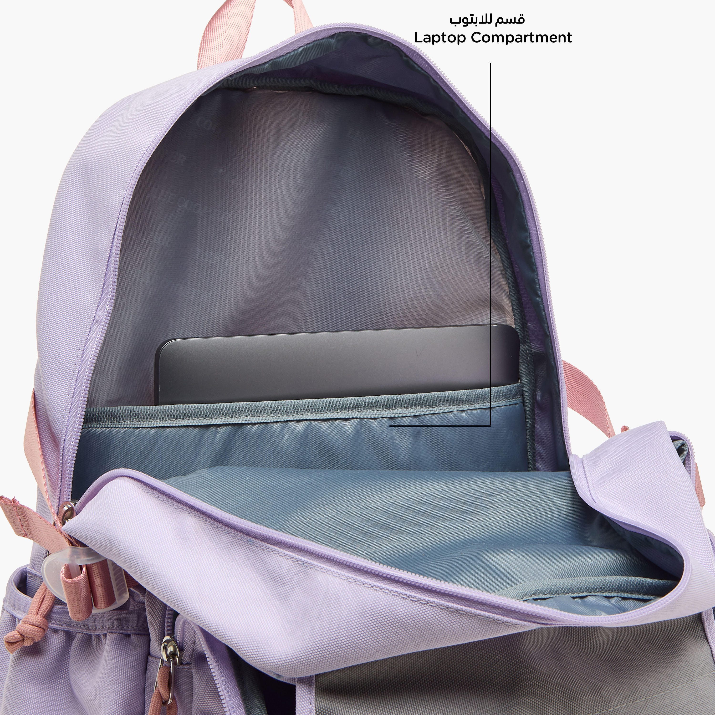 Lee Cooper Colourblock Backpack with Lunch Bag and Pencil Pouch set-school-bagsandbackpacks-sets-image-11