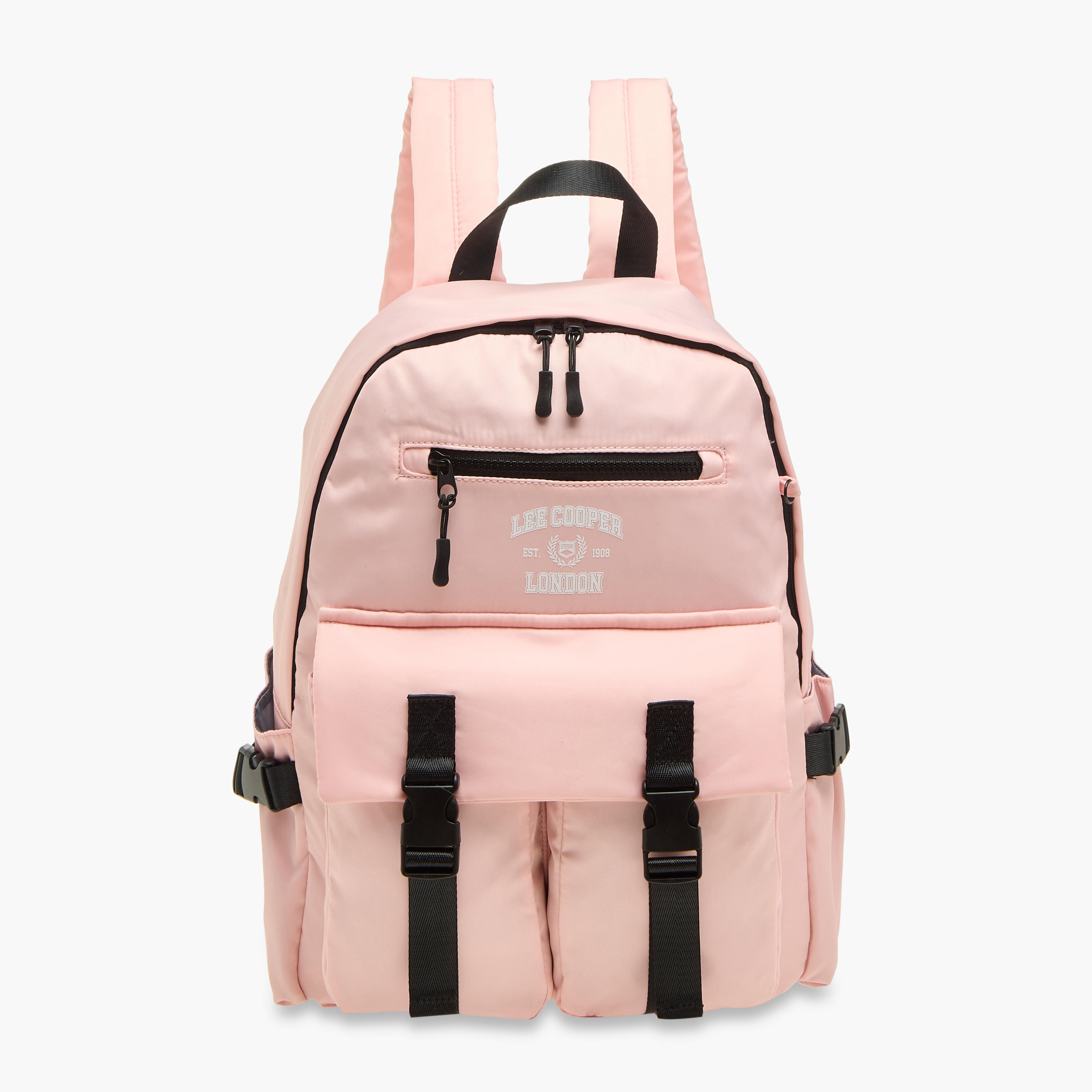 Lee Cooper Logo Print School Backpack and Pencil Pouch set-school-bagsandbackpacks-sets-image-6