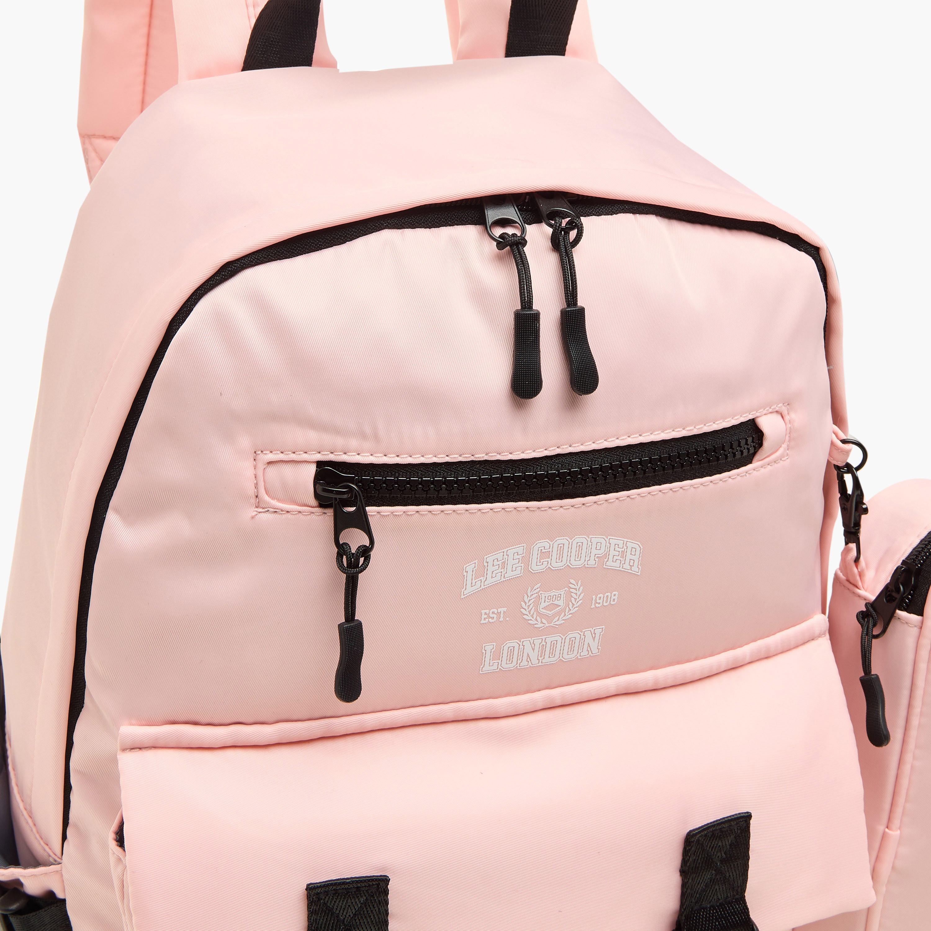 Lee Cooper Logo Print School Backpack and Pencil Pouch set-school-bagsandbackpacks-sets-image-7