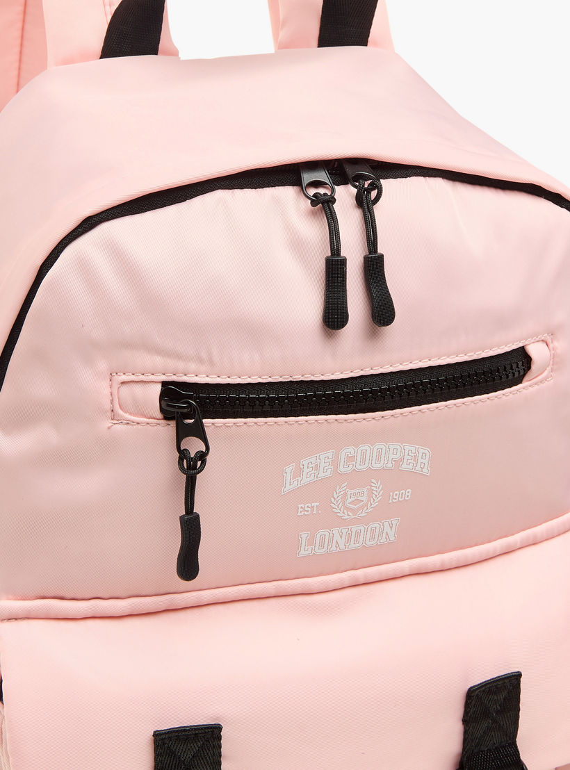 Lee Cooper Logo Print School Backpack and Pencil Pouch set-school-bagsandbackpacks-sets-image-7
