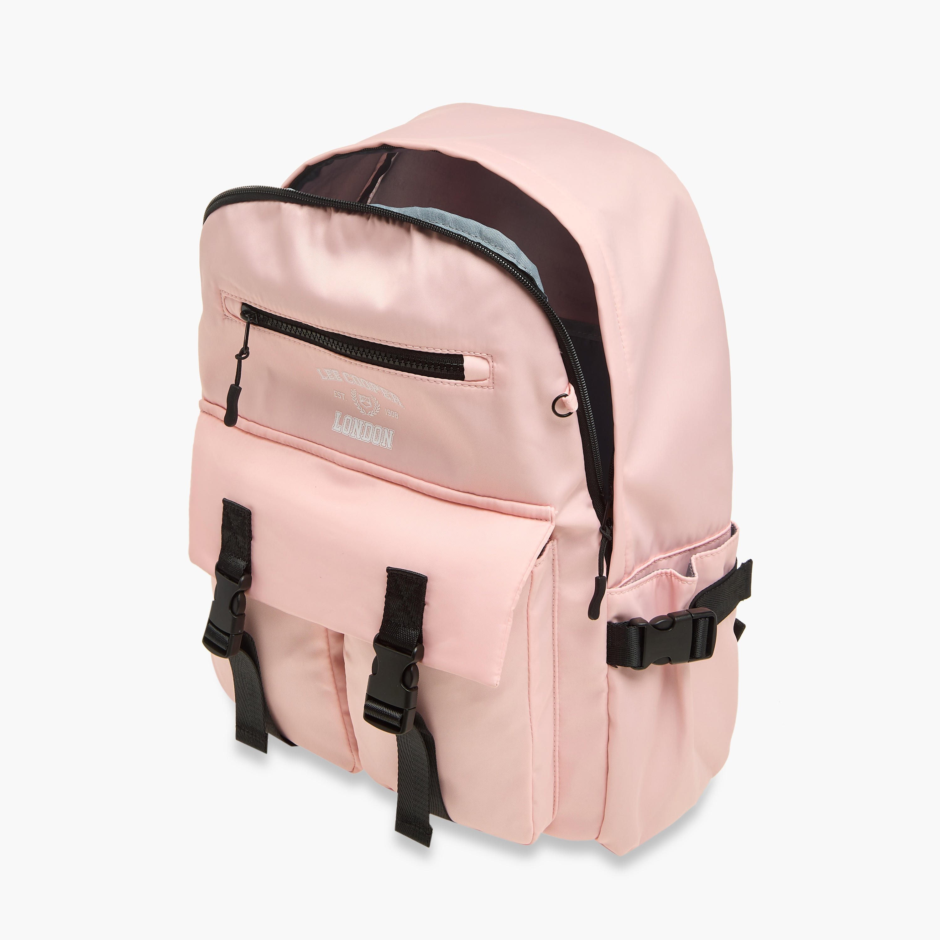 Lee Cooper Logo Print School Backpack and Pencil Pouch set-school-bagsandbackpacks-sets-image-9