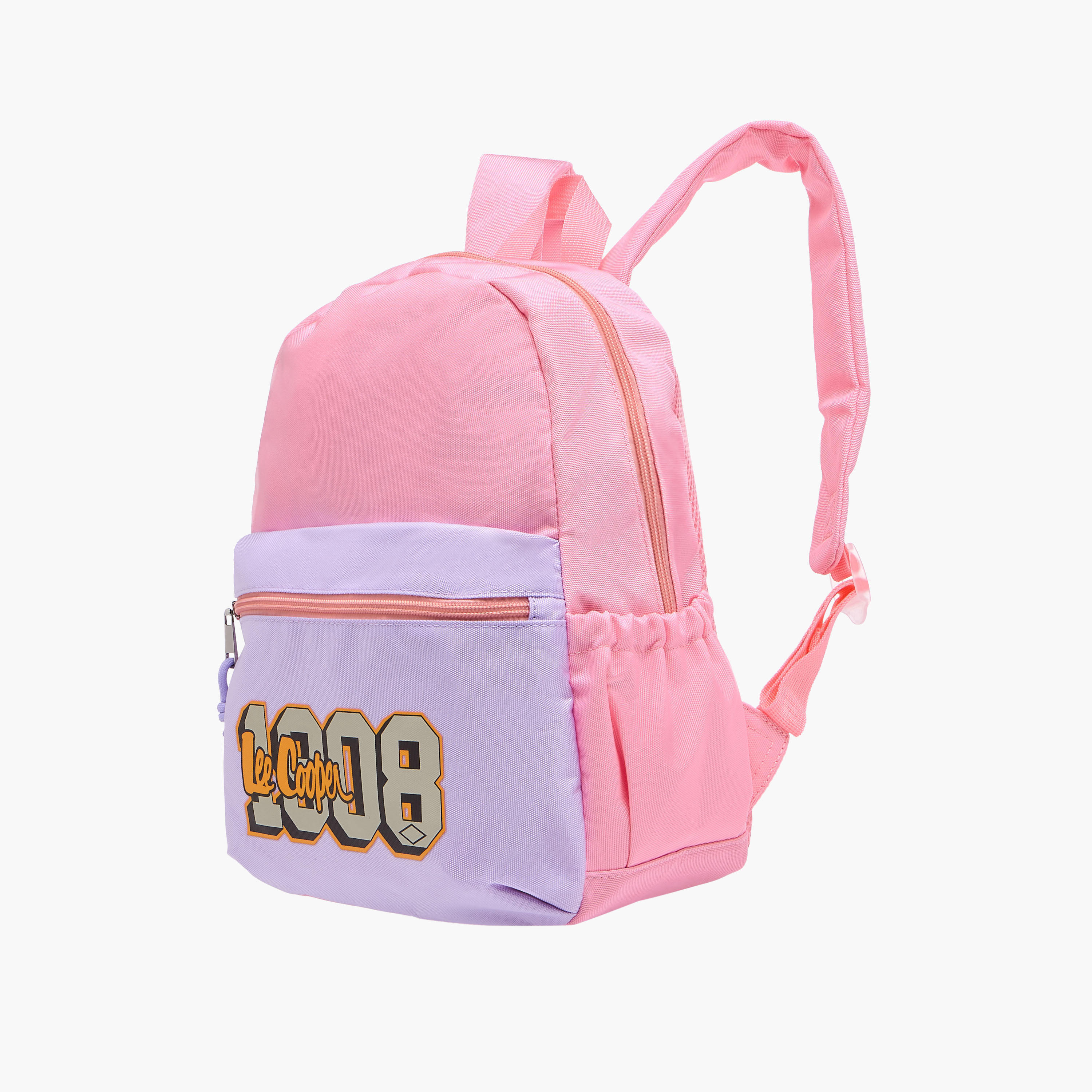 شنطة ظهر مدرسية بأحزمة مبطنة وطبعات من لي كوبر - 12x24x34 سم-school-bagsandbackpacks-backpacks-image-2