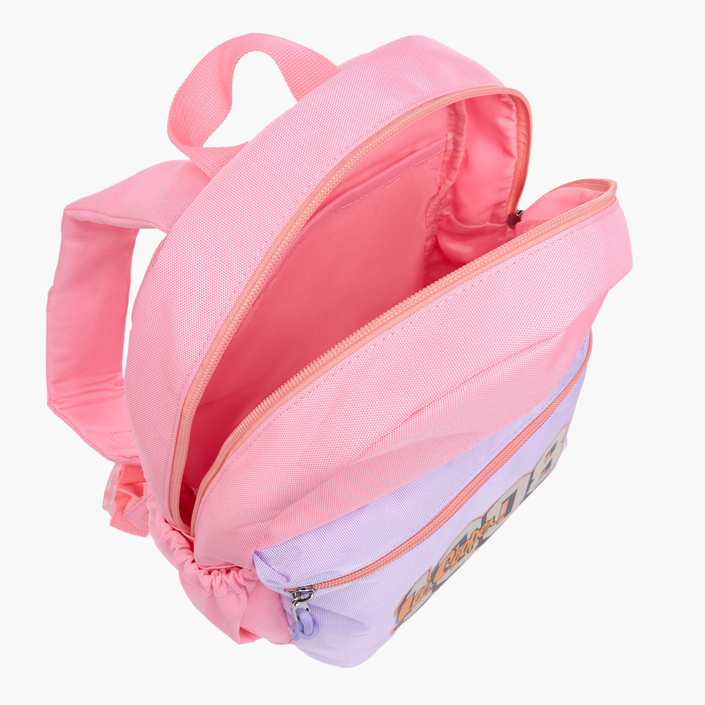 شنطة ظهر مدرسية بأحزمة مبطنة وطبعات من لي كوبر - 12x24x34 سم-school-bagsandbackpacks-backpacks-image-6