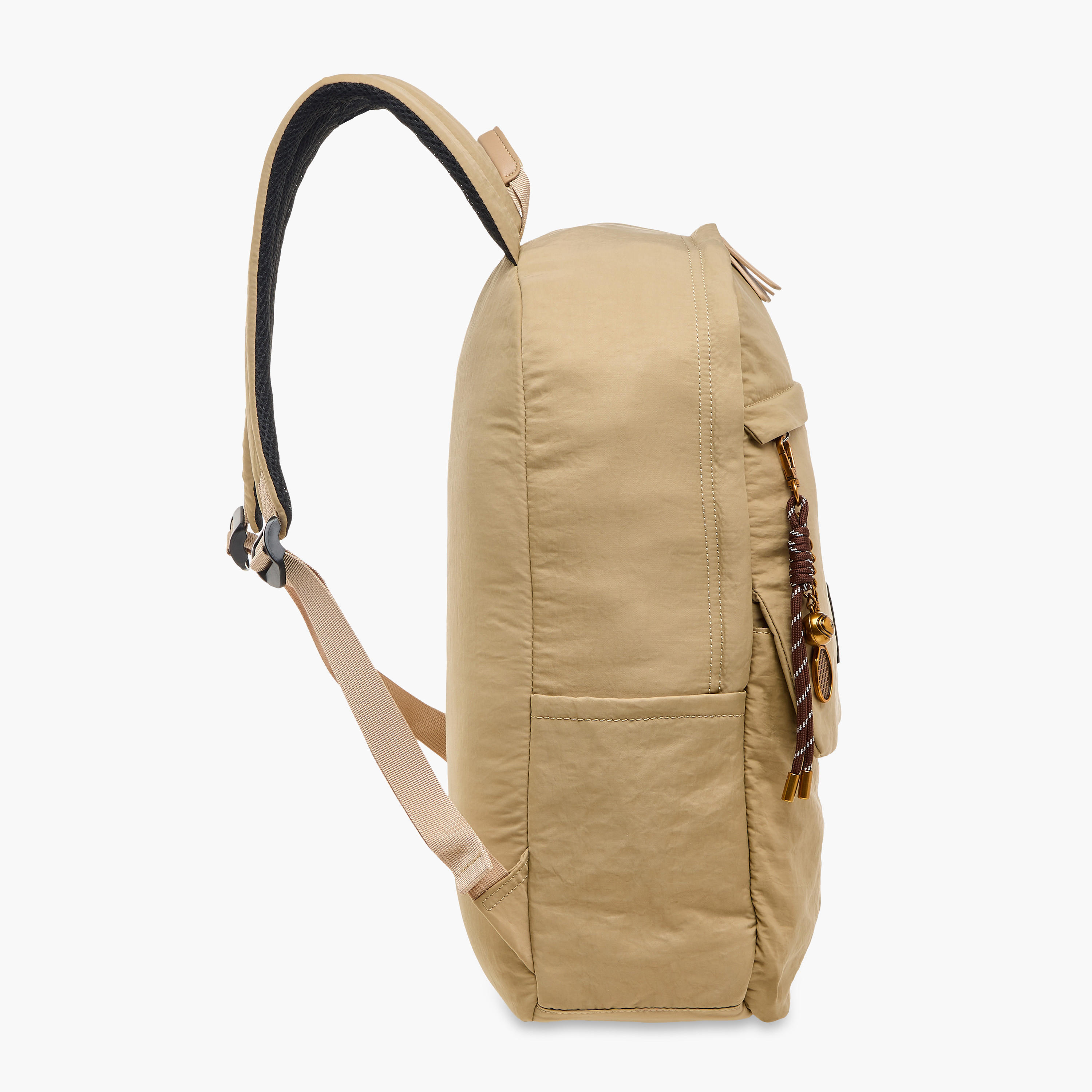 Lee Cooper Logo Applique Backpack with Adjustable Strap - 32x13x45 cm-men-bags-image-3