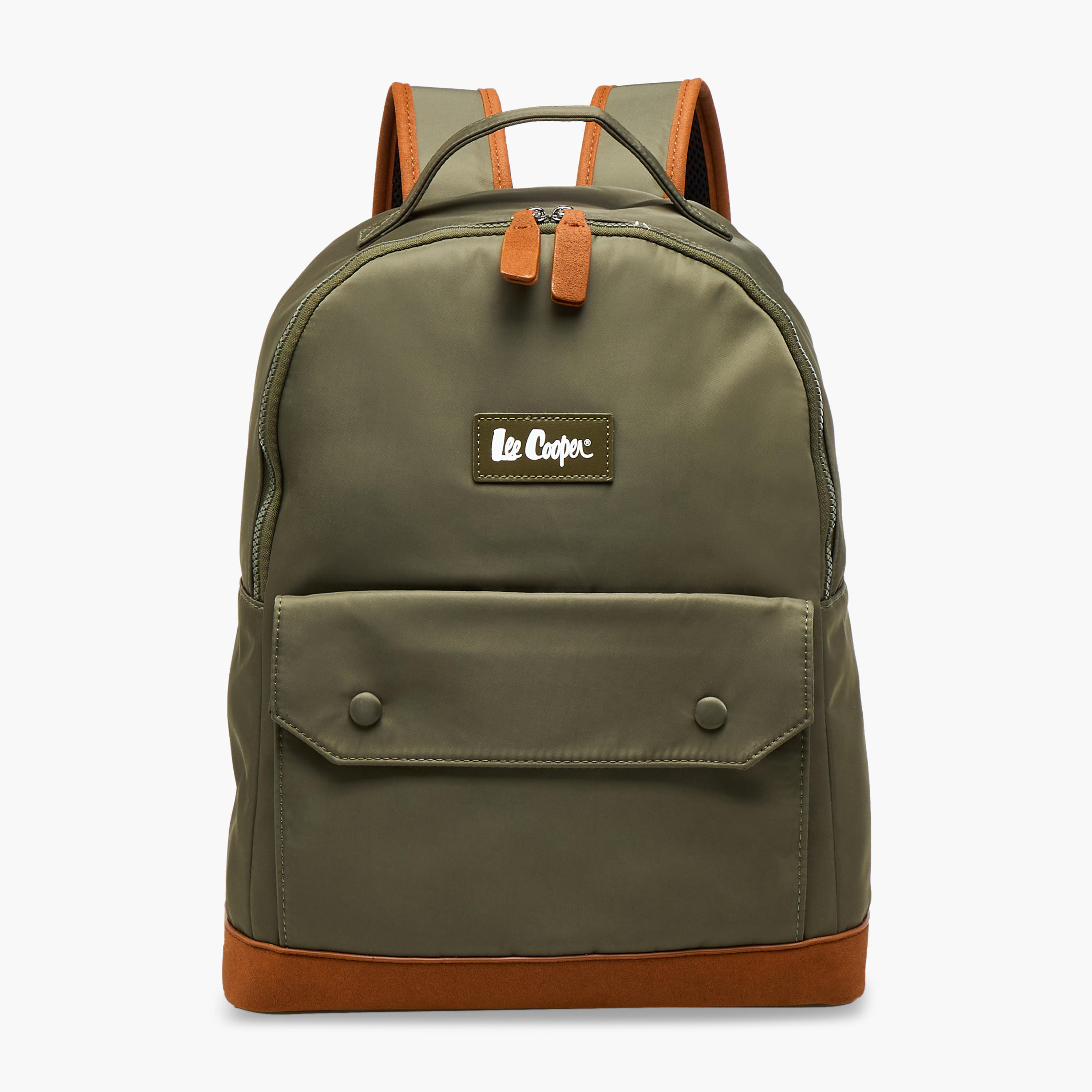 شنطة ظهر بقوالب ملوّنة وسحّاب إغلاق وحمّالات قابلة للتعديل من كابا - 40x15x33 سم-men-bags-image-1