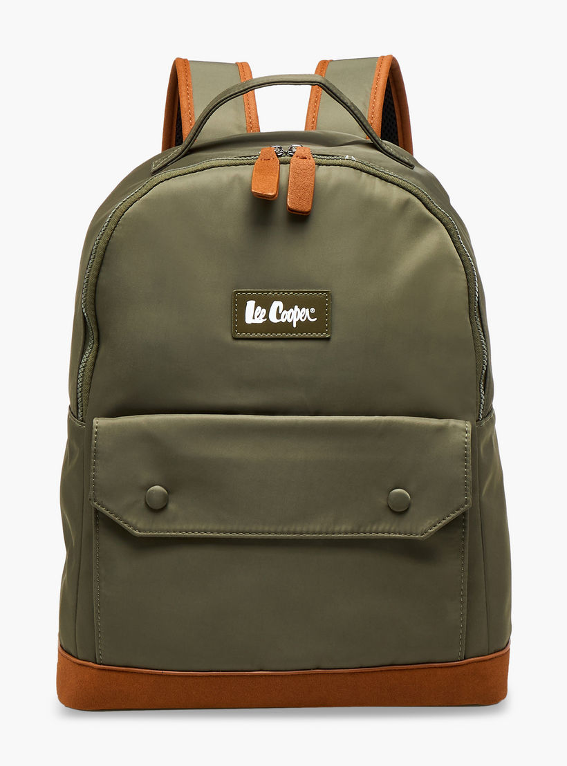 شنطة ظهر بقوالب ملوّنة وسحّاب إغلاق وحمّالات قابلة للتعديل من كابا - 40x15x33 سم-men-bags-image-1