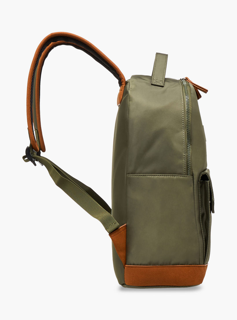 شنطة ظهر بقوالب ملوّنة وسحّاب إغلاق وحمّالات قابلة للتعديل من كابا - 40x15x33 سم-men-bags-image-3