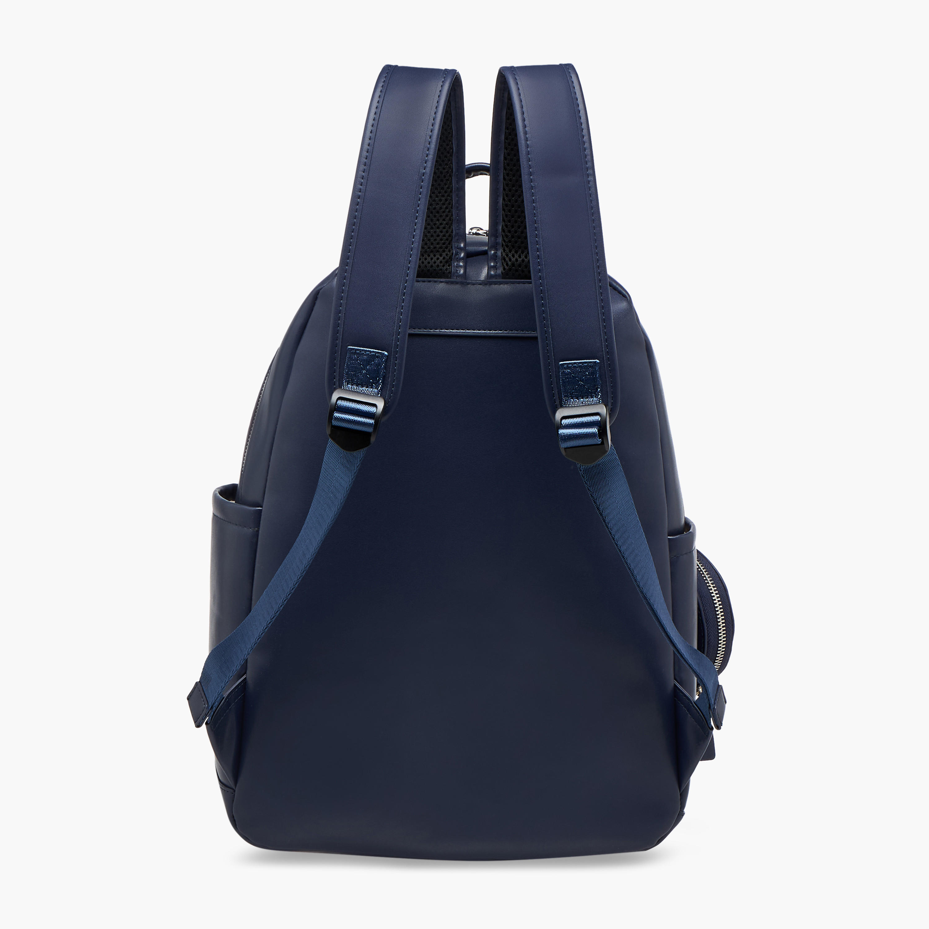 Lee Cooper Logo Print Backpack with Zip Closure and Attached Pouch - 31x13x14 cm-men-bags-image-5