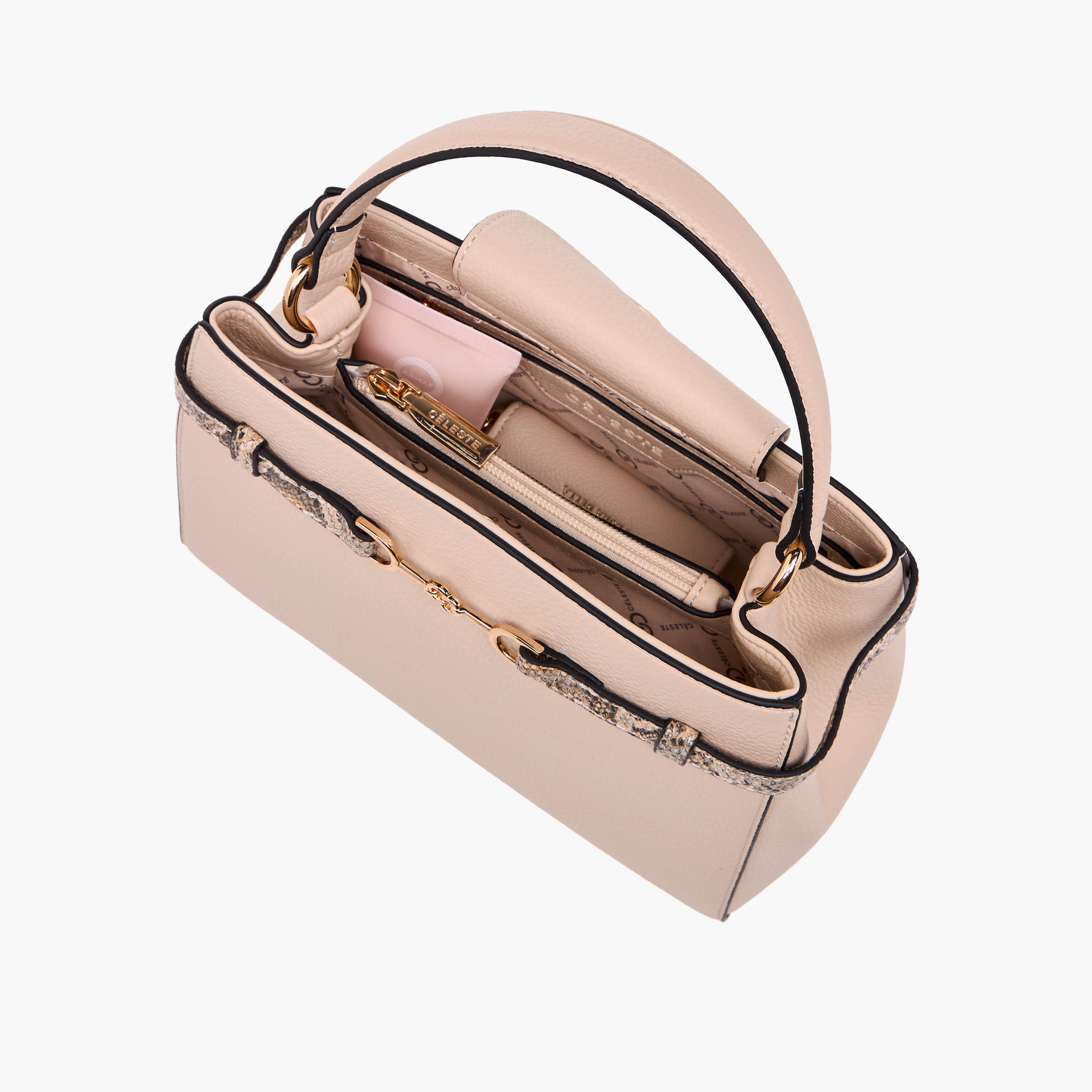 شنطة كروس بودي بحمالة قابلة للفصل وتزيينات حزام من سيليست-women-bagsandwallets-handbags-image-10