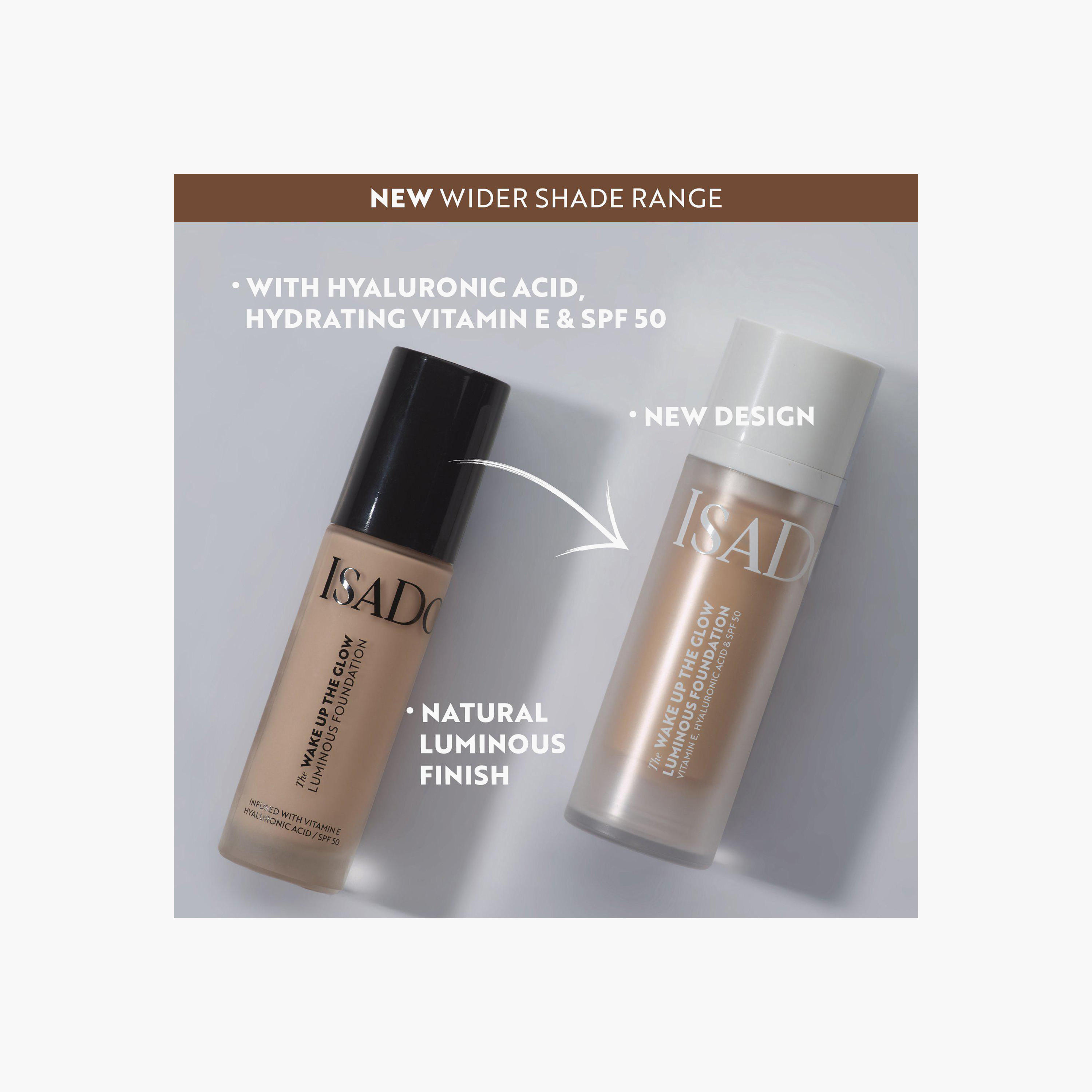 كريم أساس مضيء ذا وايك أب ذا جلو لومينوس من إيسادورا - 30 مل-beautyandpersonalcare-makeup-face-foundations-image-13