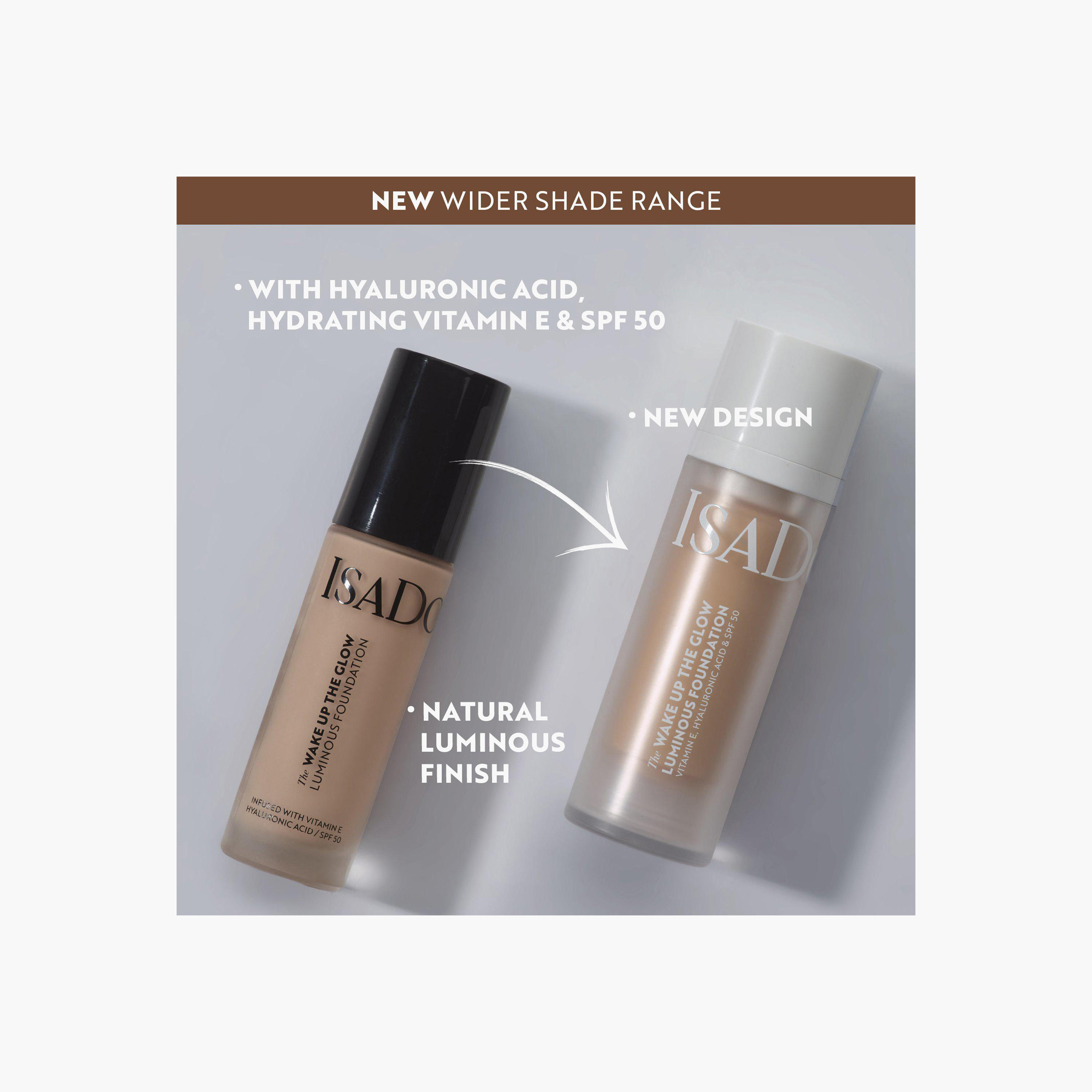 كريم أساس مضيء ذا وايك أب ذا جلو لومينوس من إيسادورا - 30 مل-beautyandpersonalcare-makeup-face-foundations-image-133