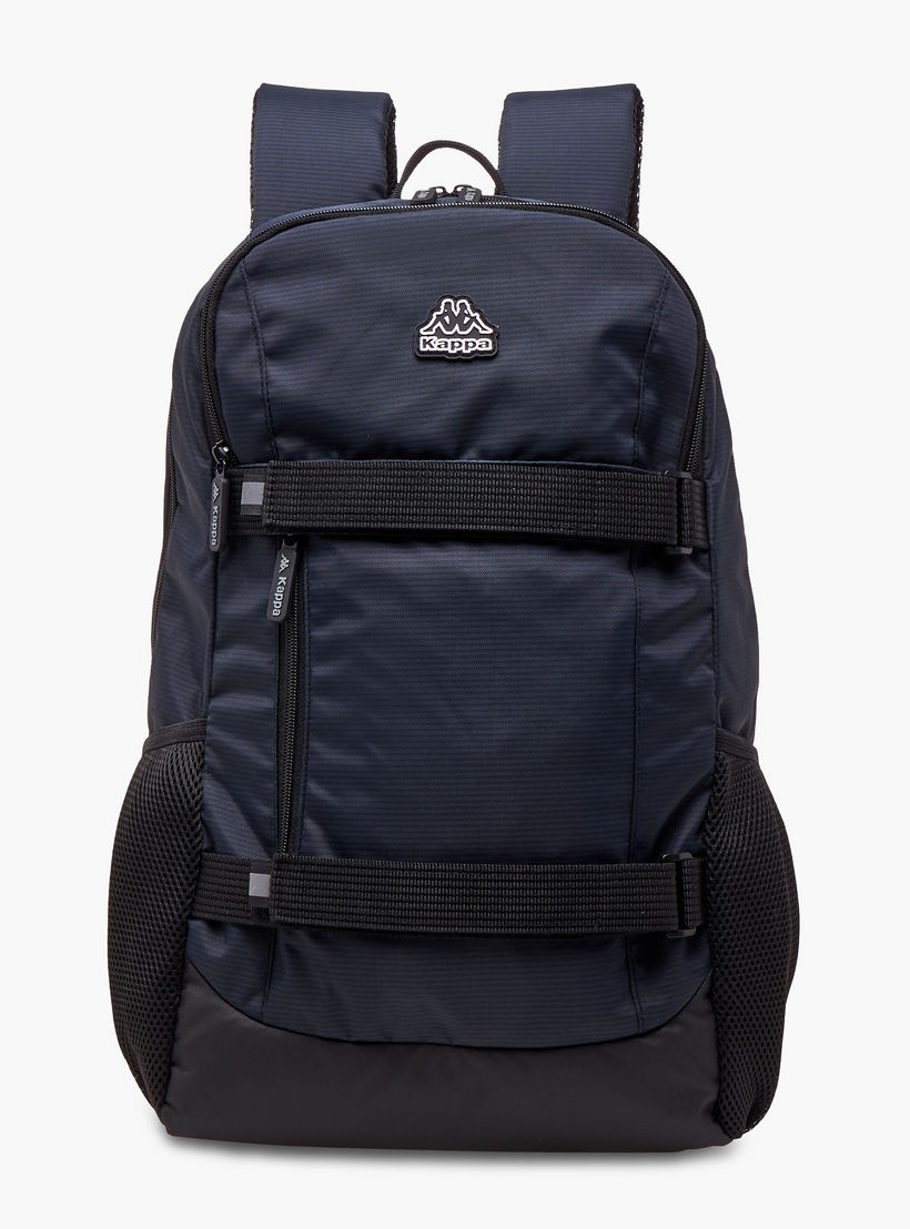 Kappa Solid School Backpack with Adjustable Straps and Zip Closure - 14x30x46 cm-school-bagsandbackpacks-backpacks-image-1