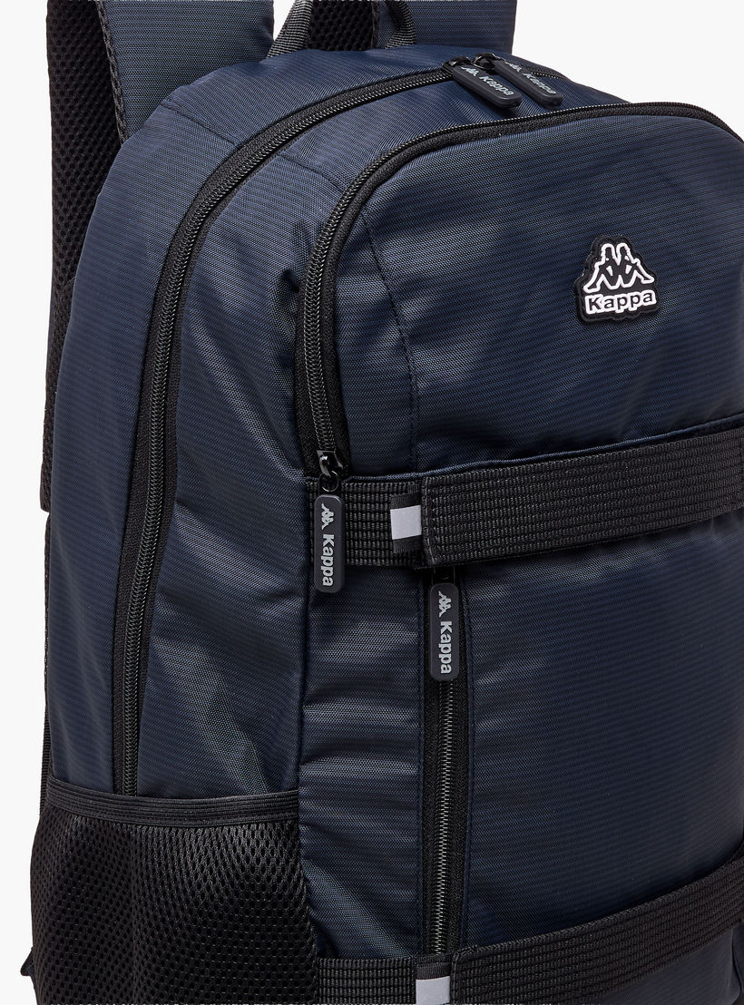 Kappa Solid School Backpack with Adjustable Straps and Zip Closure - 14x30x46 cm-school-bagsandbackpacks-backpacks-image-8