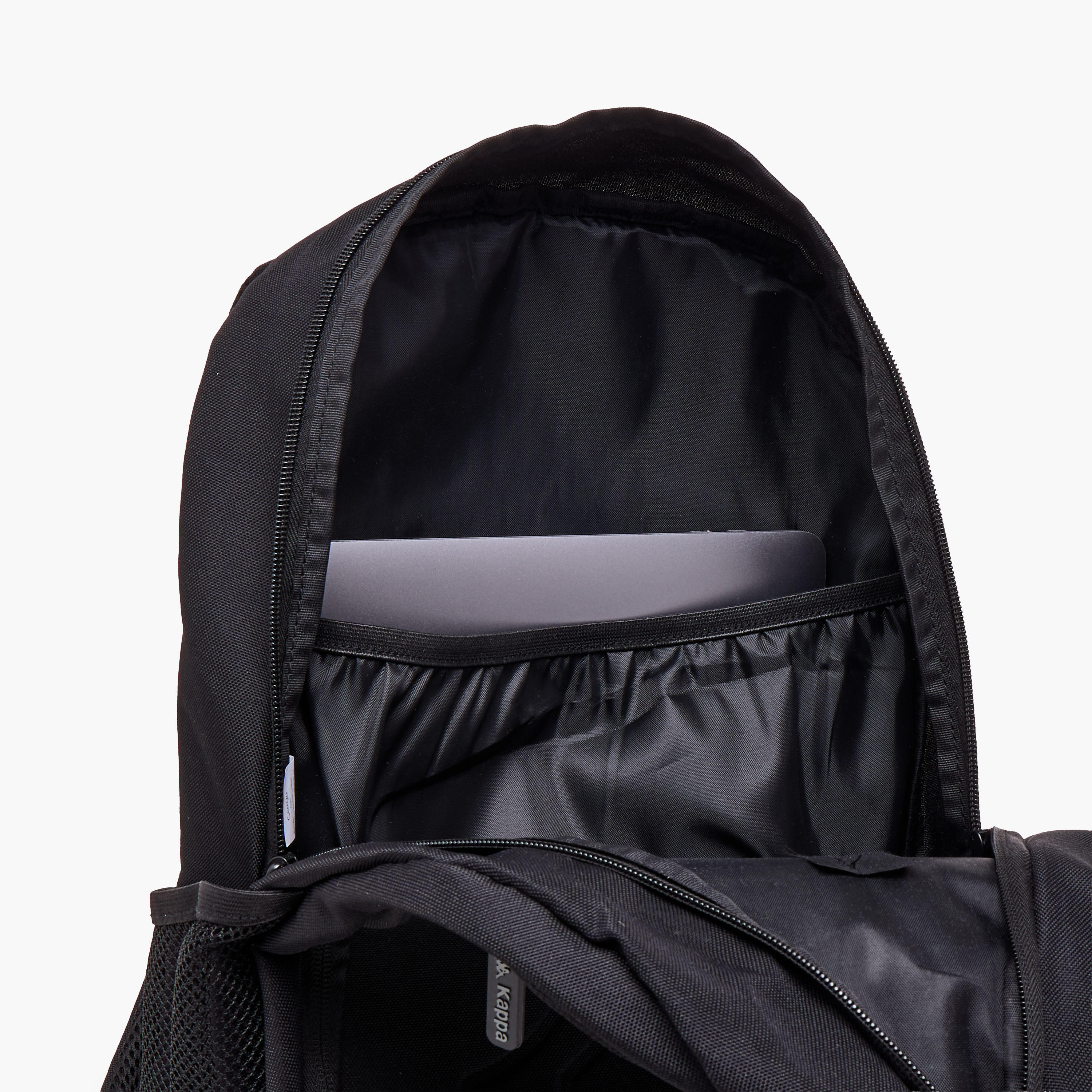 Kappa Logo Embossed School Backpack with Adjustable Straps and Zip Closure - 13x32x47 cm-school-bagsandbackpacks-backpacks-image-12