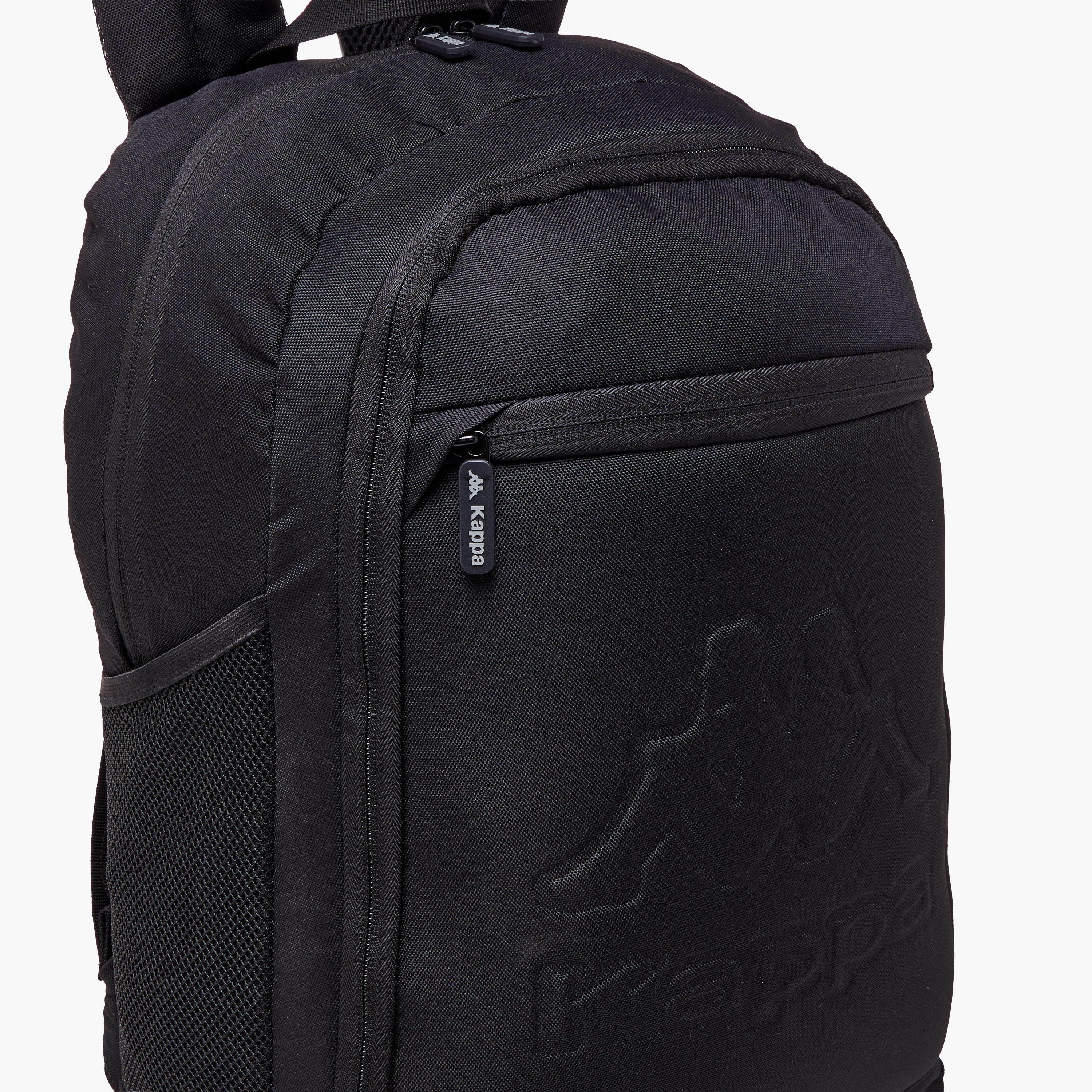شنطة ظهر بنقوش شعار وحمّالات قابلة للتعديل وسحّاب إغلاق من كابا - 13×32×47 سم-school-bagsandbackpacks-backpacks-image-9