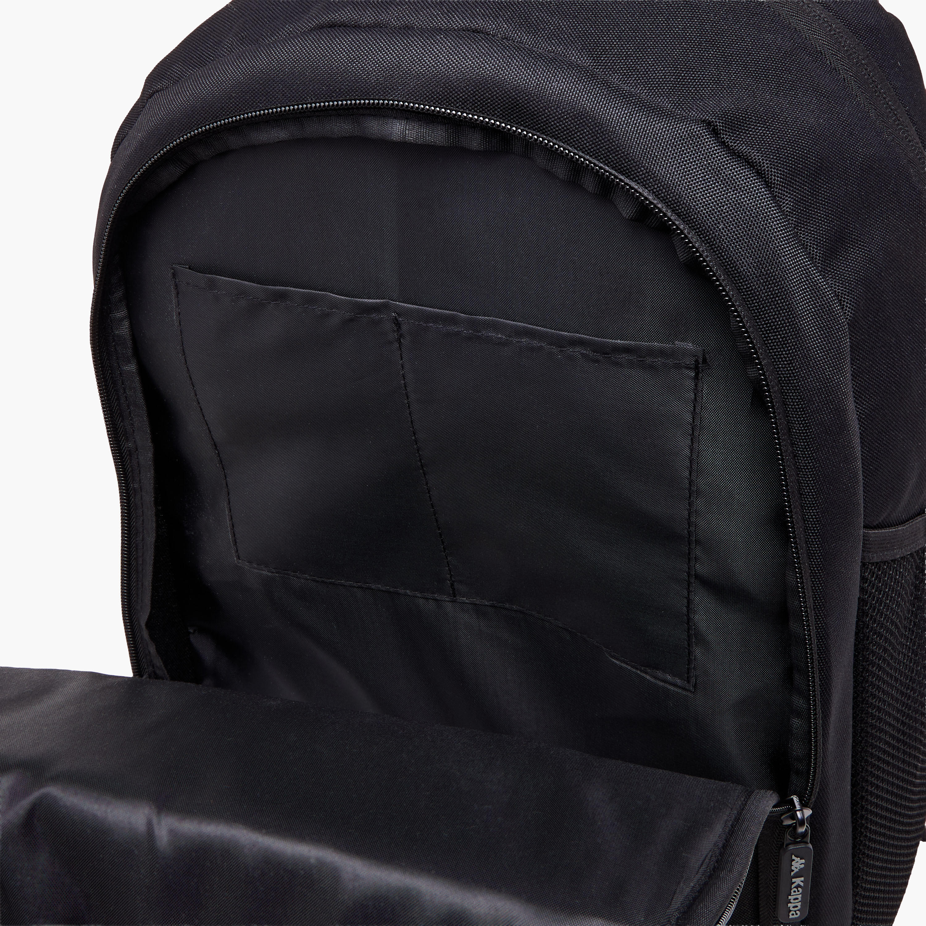 شنطة ظهر بنقوش شعار وحمّالات قابلة للتعديل وسحّاب إغلاق من كابا - 13×32×47 سم-school-bagsandbackpacks-backpacks-image-10