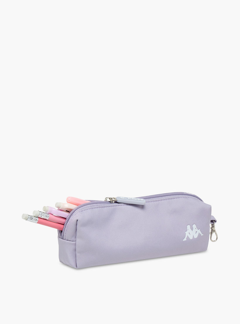 Kappa Logo Print School Backpack and Pencil Pouch set-school-bagsandbackpacks-sets-image-14
