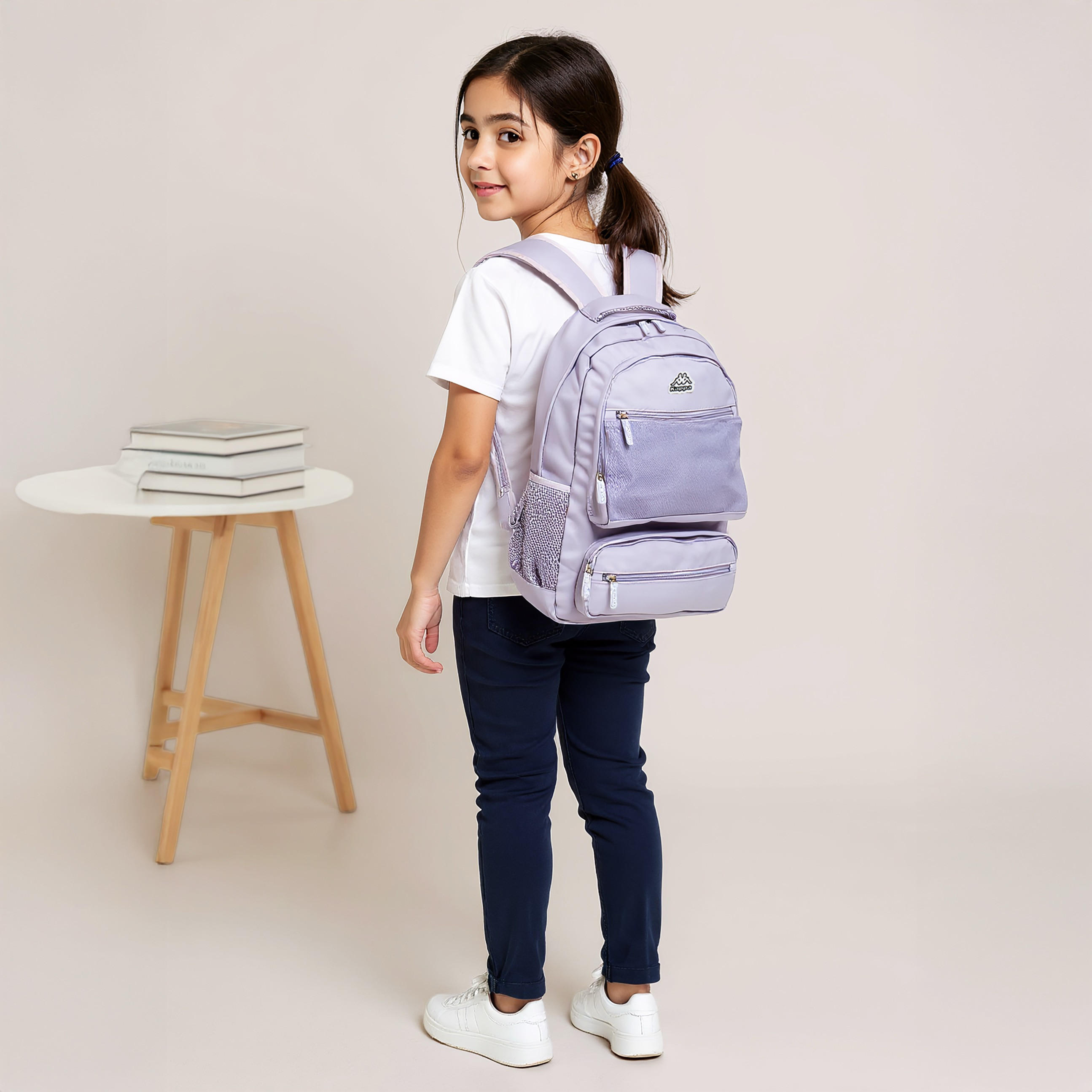 طقم شنطة ظهر مدرسية ومقلمة بطبعات شعار من كابا-school-bagsandbackpacks-sets-image-2