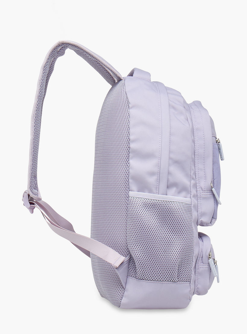 Kappa Logo Print School Backpack and Pencil Pouch set-school-bagsandbackpacks-sets-image-4