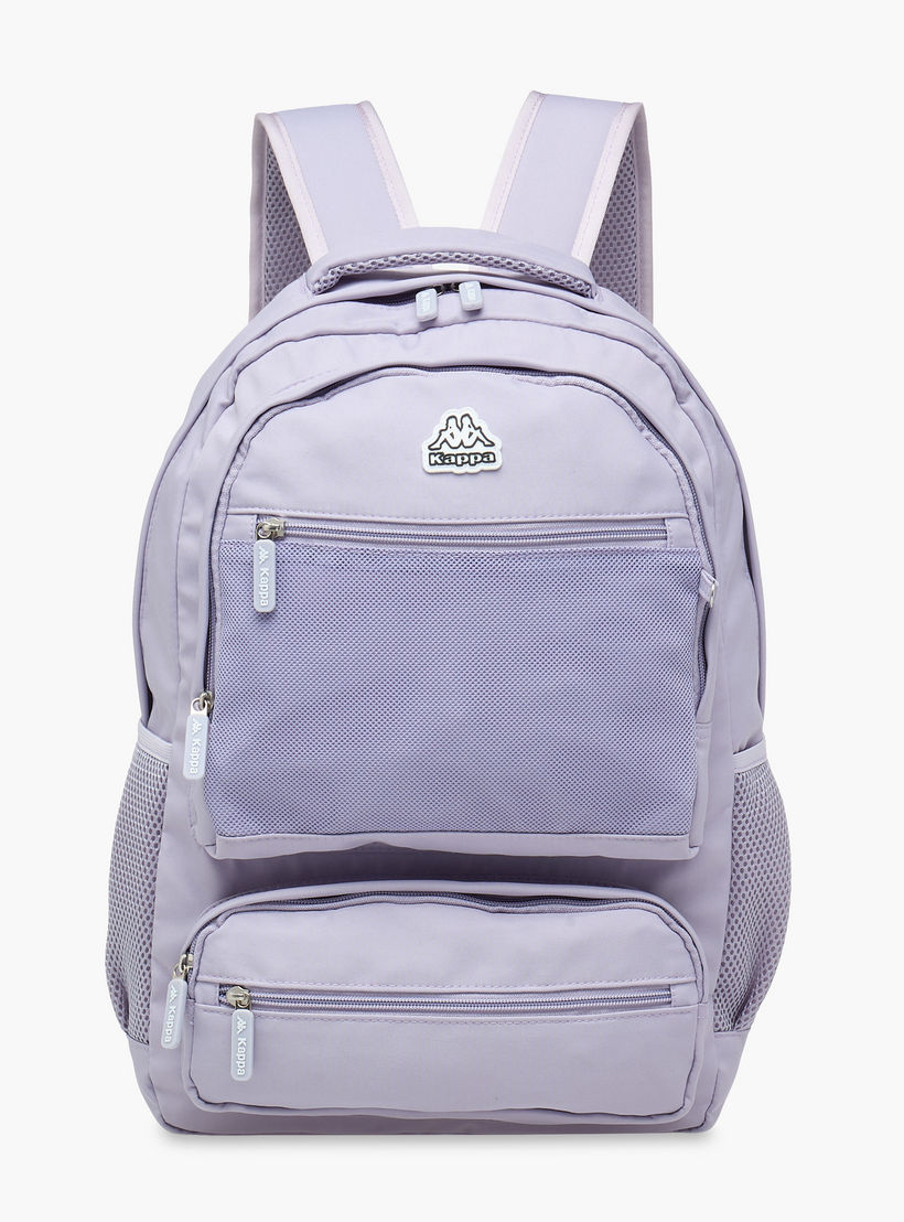 Kappa Logo Print School Backpack and Pencil Pouch set-school-bagsandbackpacks-sets-image-7