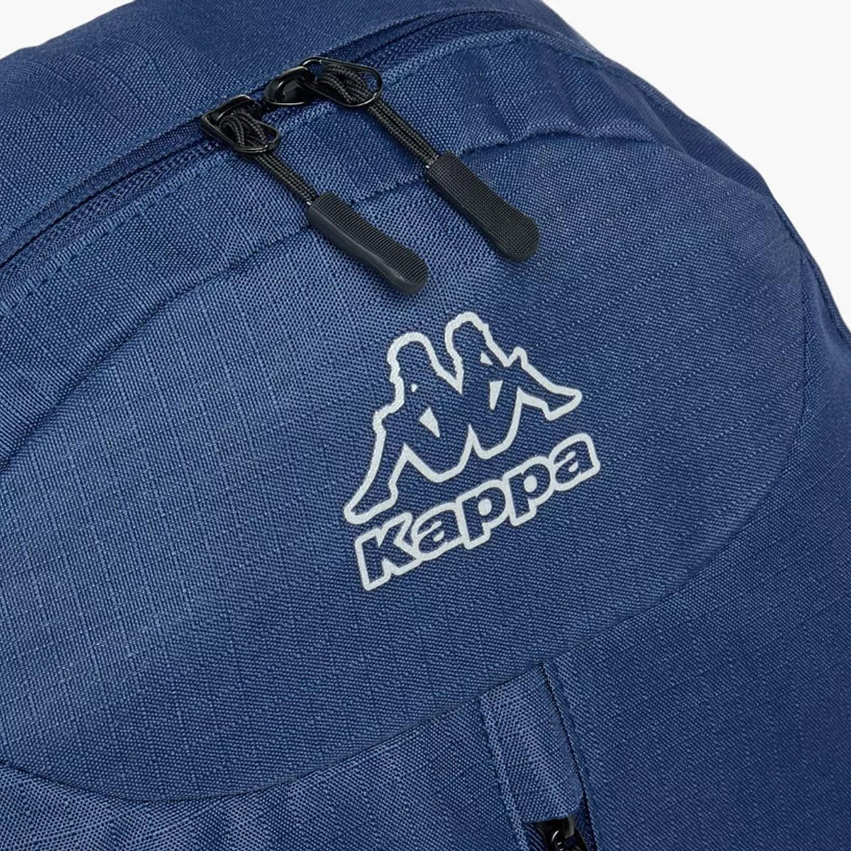 Kappa Logo Print Backpack with Adjustable Straps and Zip Closure - 16x46x27 cm-men-bags-image-5