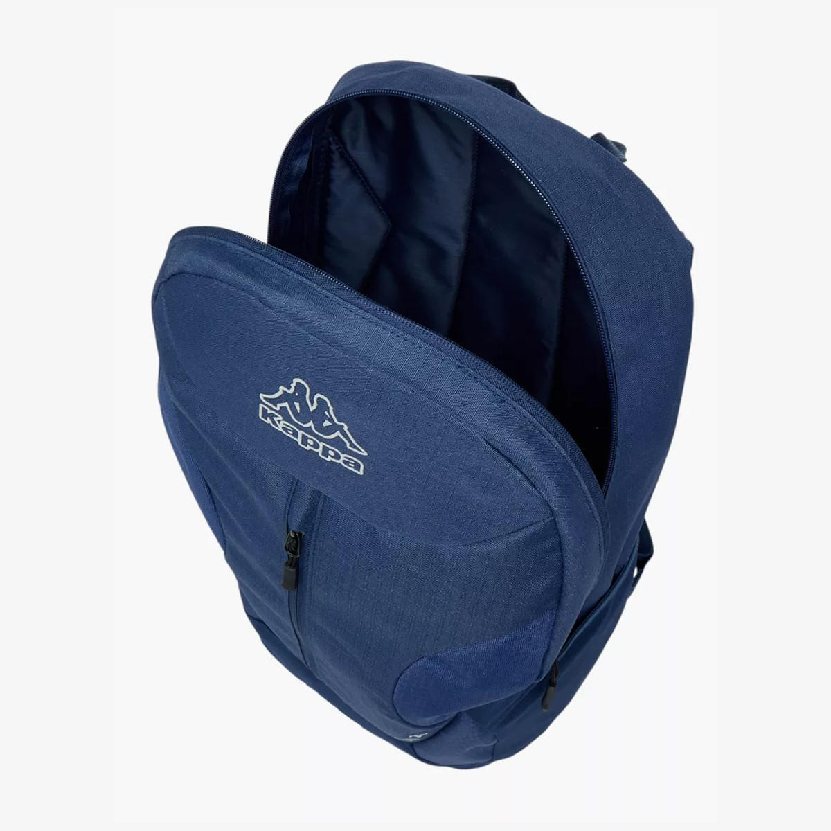 Kappa Logo Print Backpack with Adjustable Straps and Zip Closure - 16x46x27 cm-men-bags-image-6