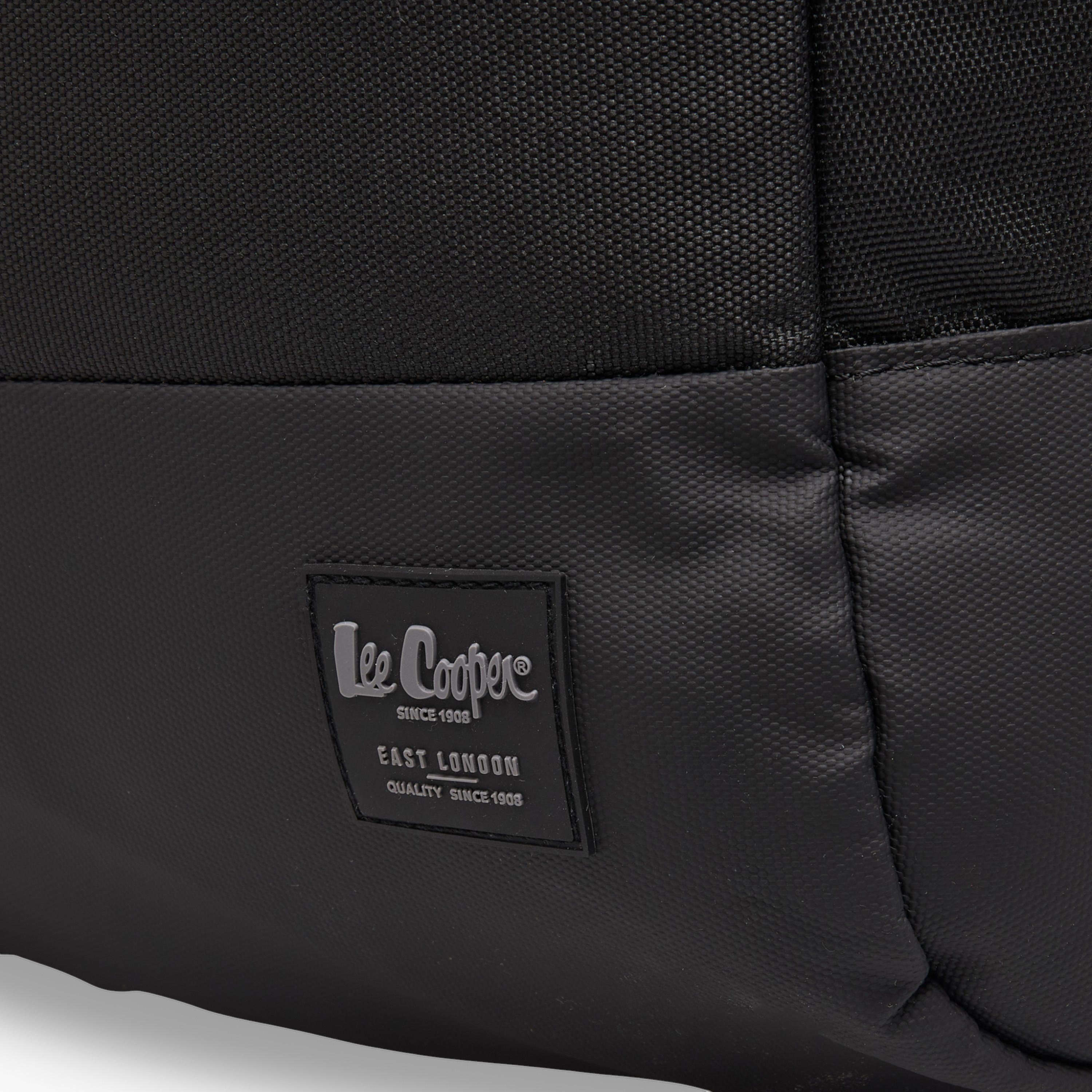 Lee Cooper Solid School Backpack with Adjustable Shoulder Straps and Zip Closure - 17x32x48 cms-school-bagsandbackpacks-backpacks-image-5