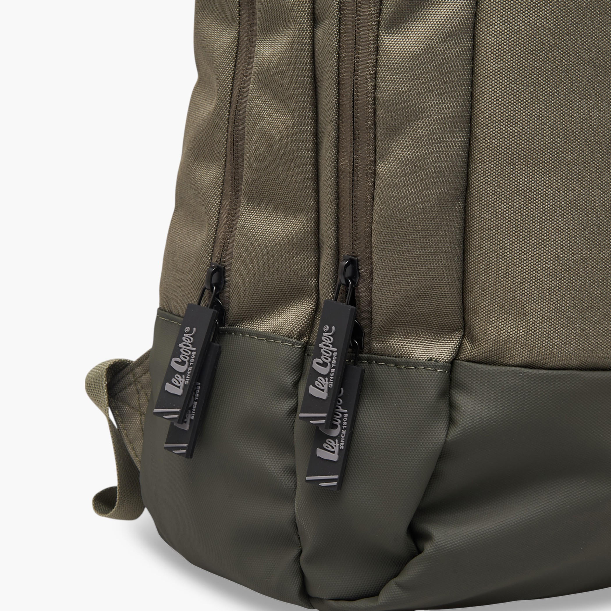 Lee Cooper Solid School Backpack with Adjustable Shoulder Straps and Zip Closure - 17x32x48 cms-school-bagsandbackpacks-backpacks-image-7