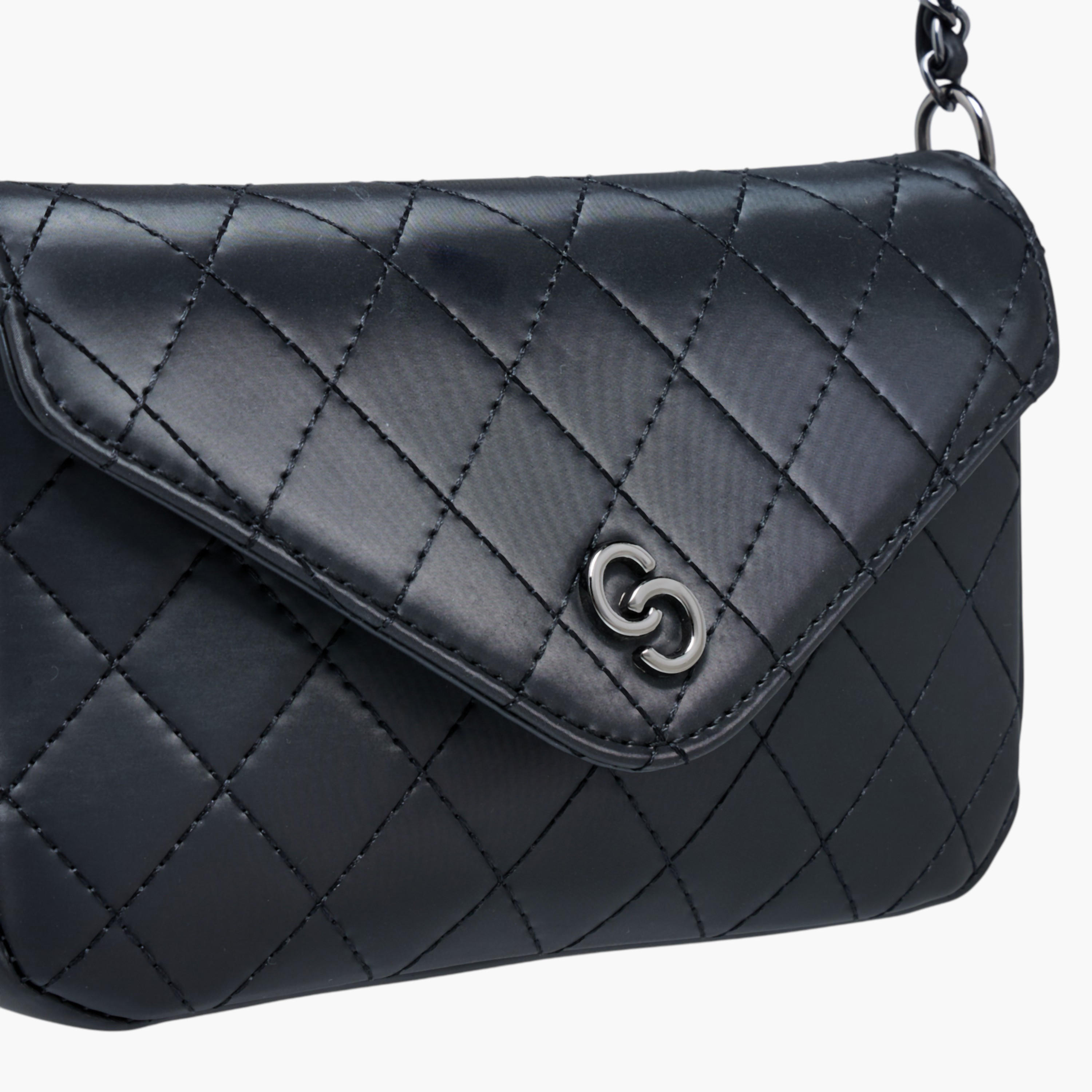 Celeste Quilted Crossbody Bag with Chain Strap and Flap Closure-women-bagsandwallets-handbags-image-5