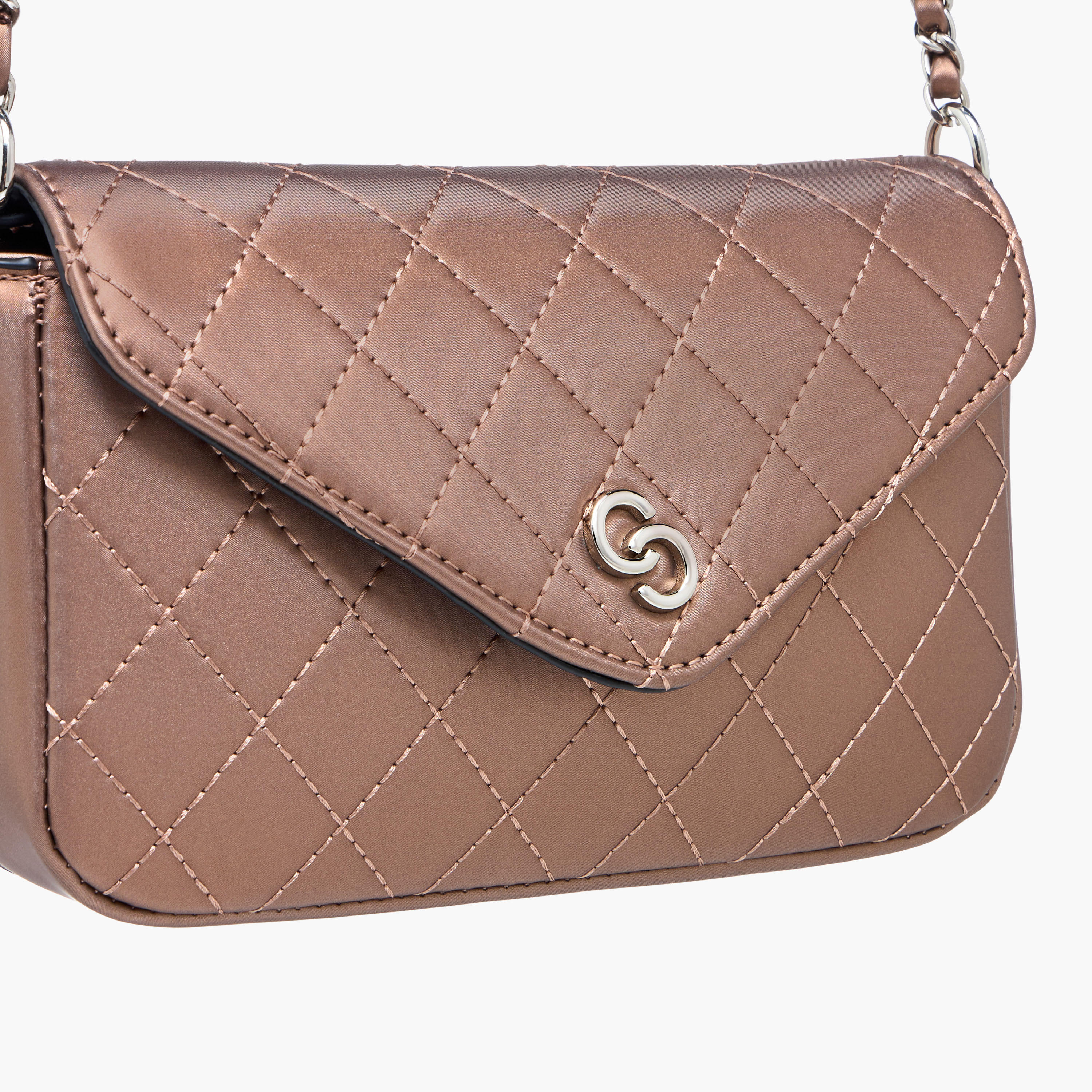 Celeste Quilted Crossbody Bag with Chain Strap and Flap Closure-women-bagsandwallets-handbags-image-5