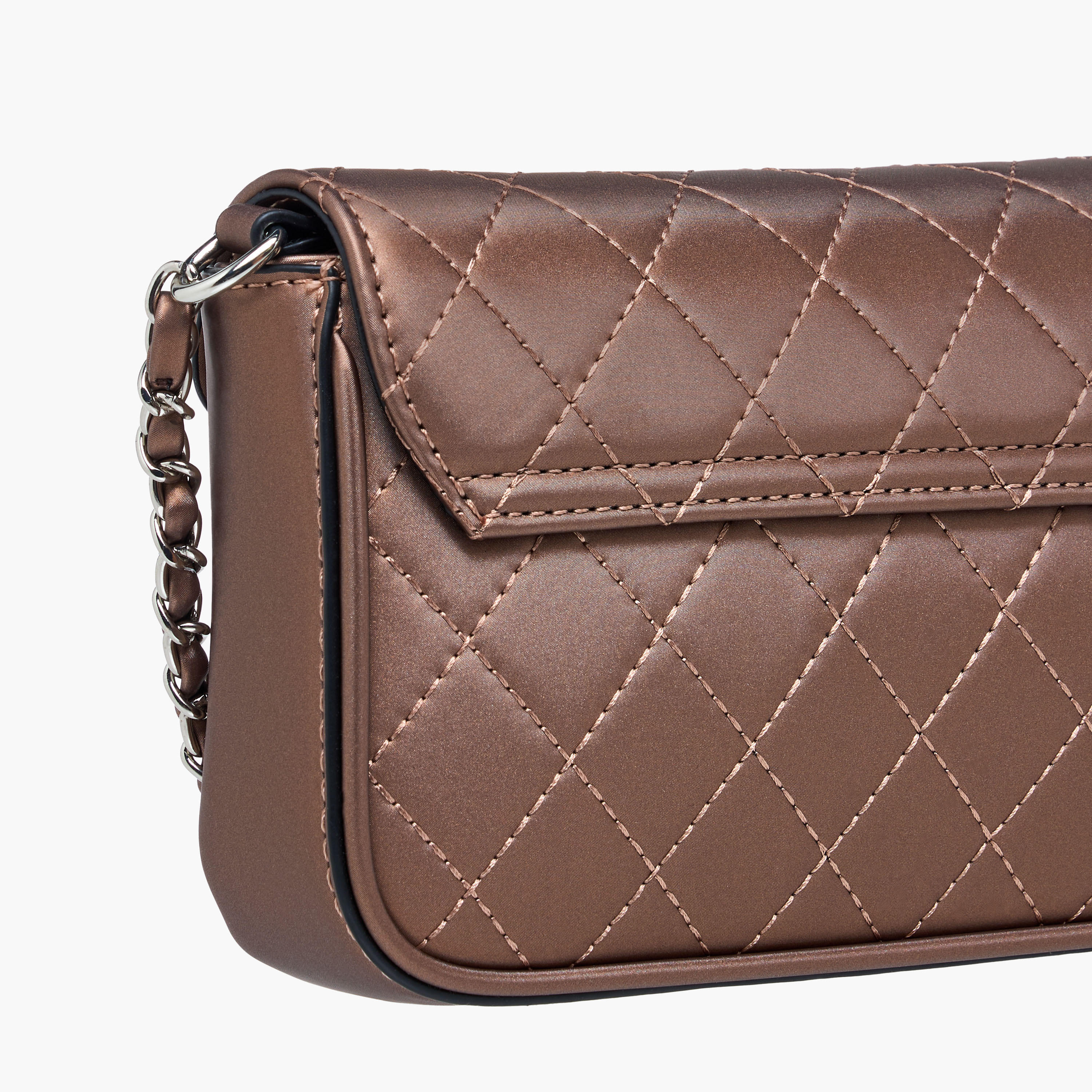 Celeste Quilted Crossbody Bag with Chain Strap and Flap Closure-women-bagsandwallets-handbags-image-6