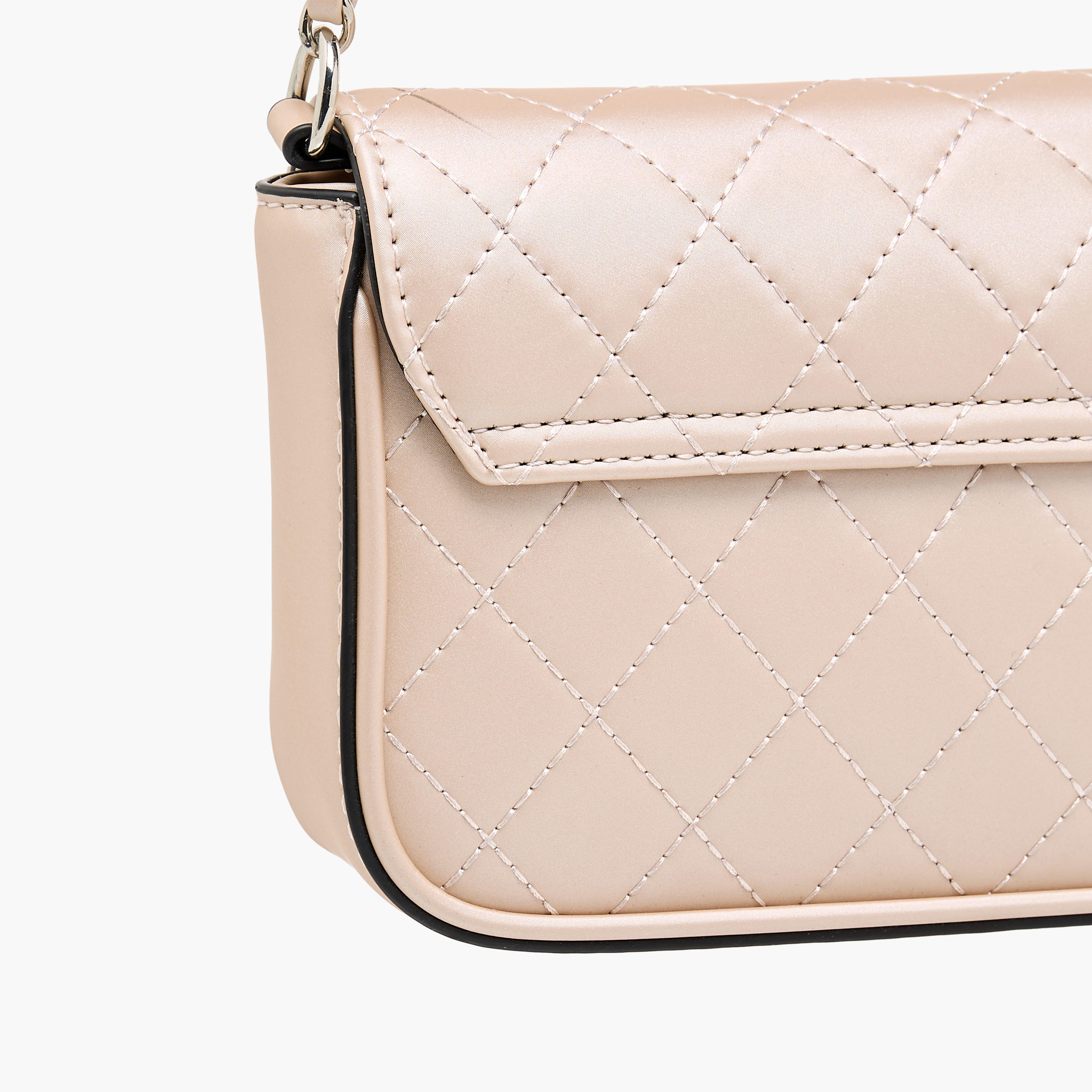 Celeste Quilted Crossbody Bag with Chain Strap and Flap Closure-women-bagsandwallets-handbags-image-5
