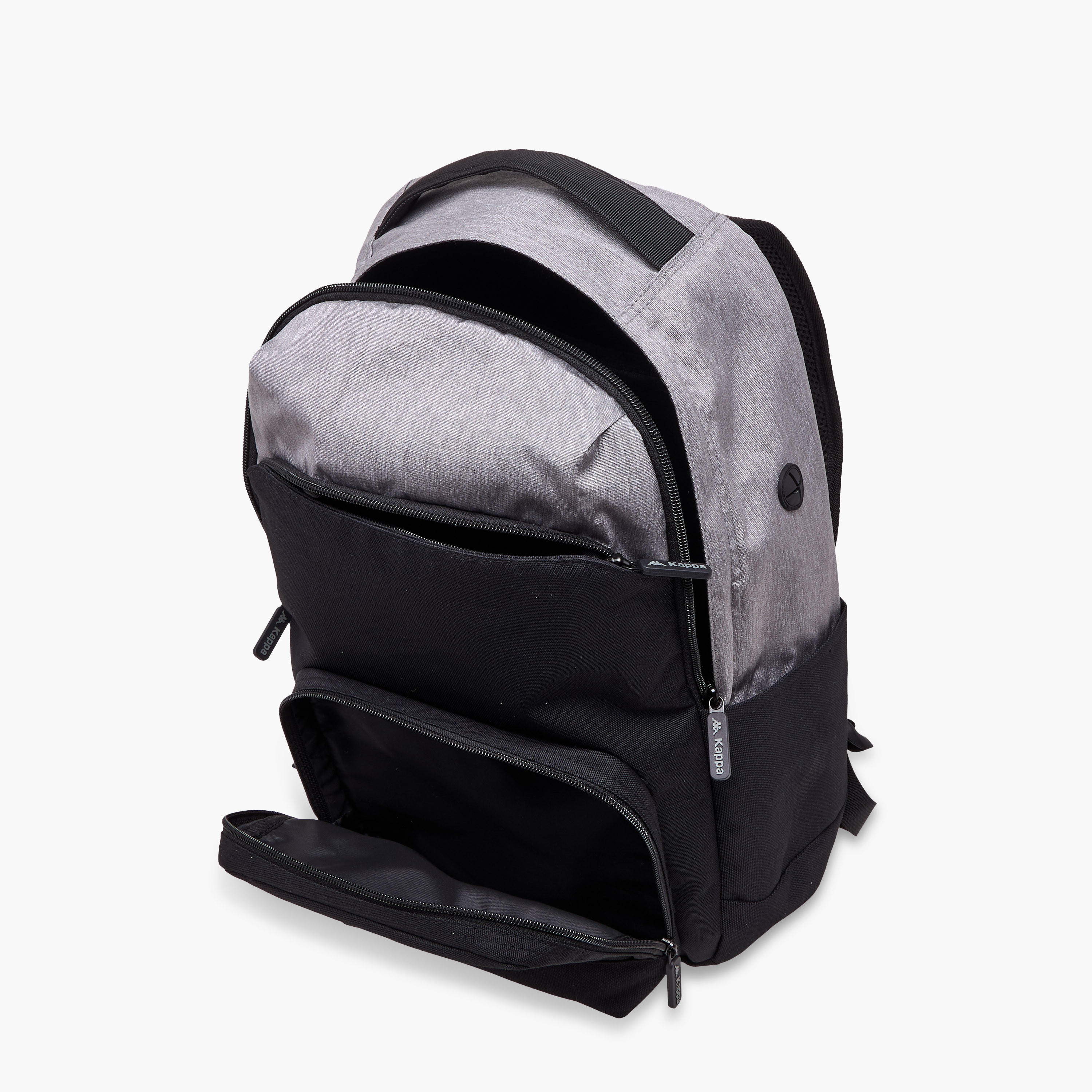 Kappa Logo Print School Backpack with Adjustable Straps and Zip Closure - 31x17x45 cm-school-bagsandbackpacks-backpacks-image-8